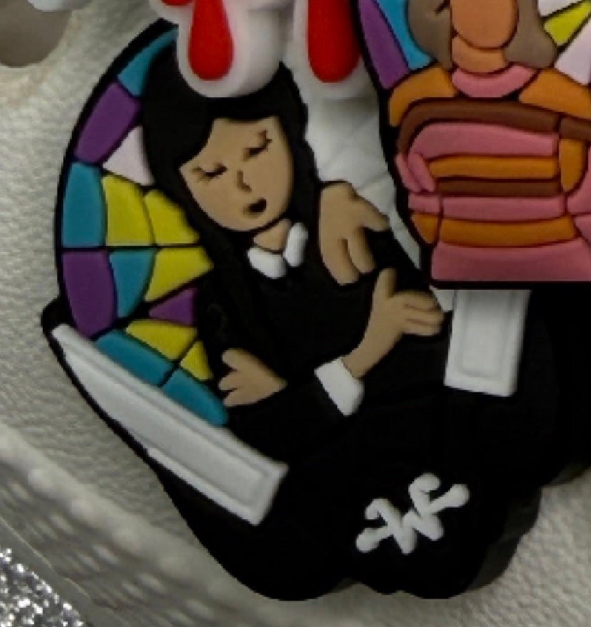 Wednesday TV shoe charm collection