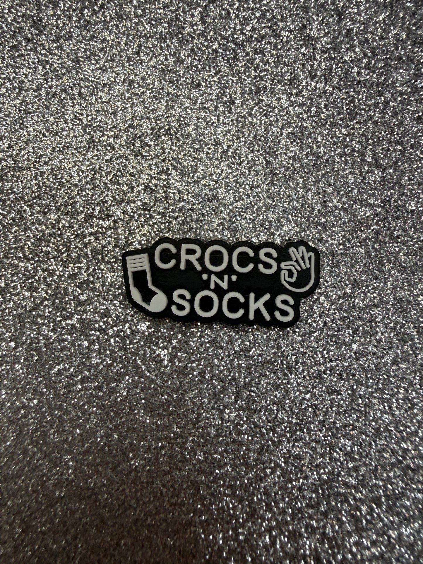 More crocs than braincells / crocs n socks shoe charm collection