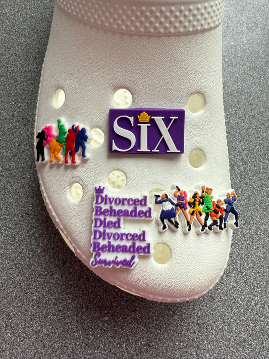 Custom Made - Musical Six shoe charm collection