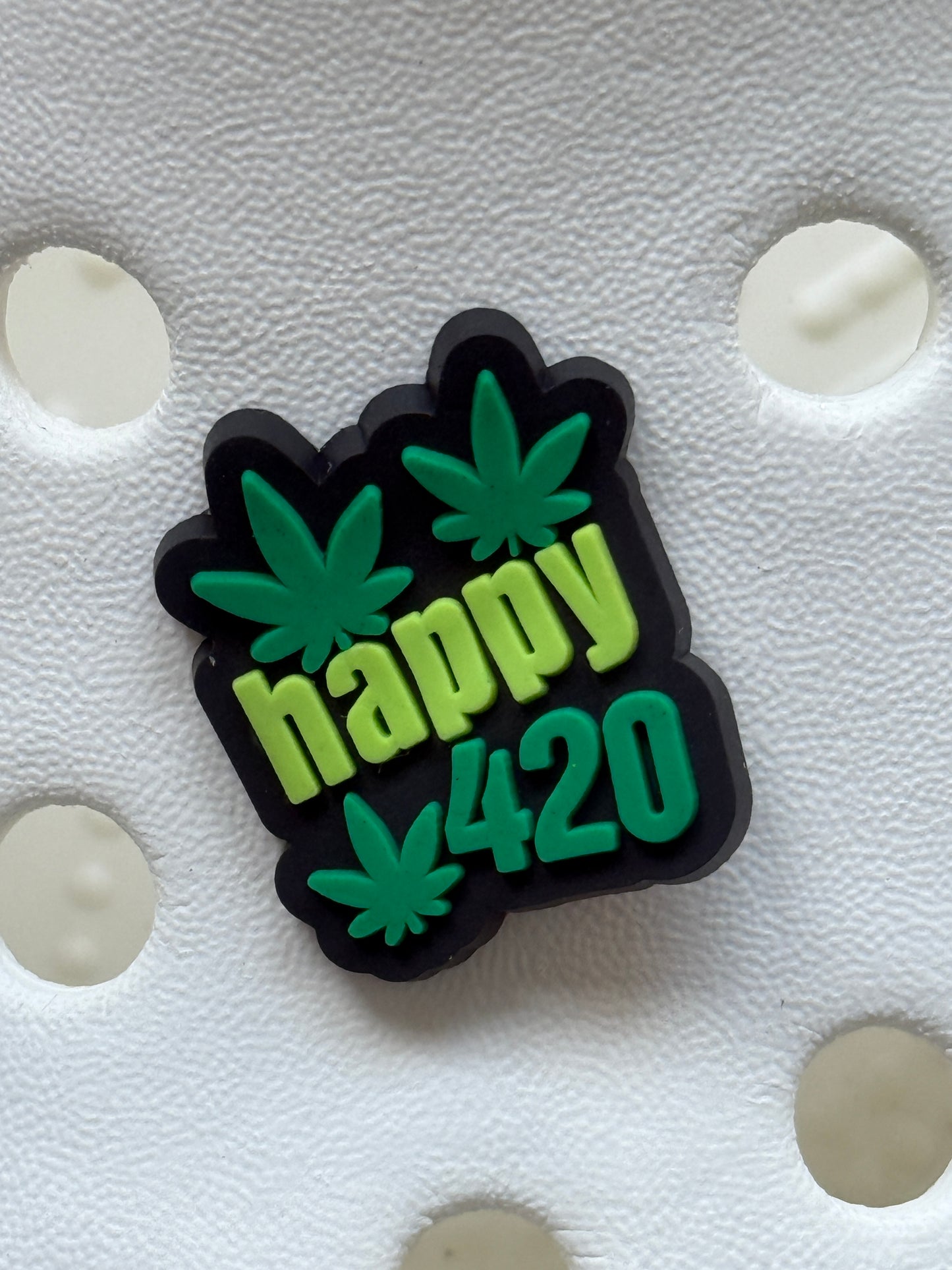 Leaf shoe charm collection