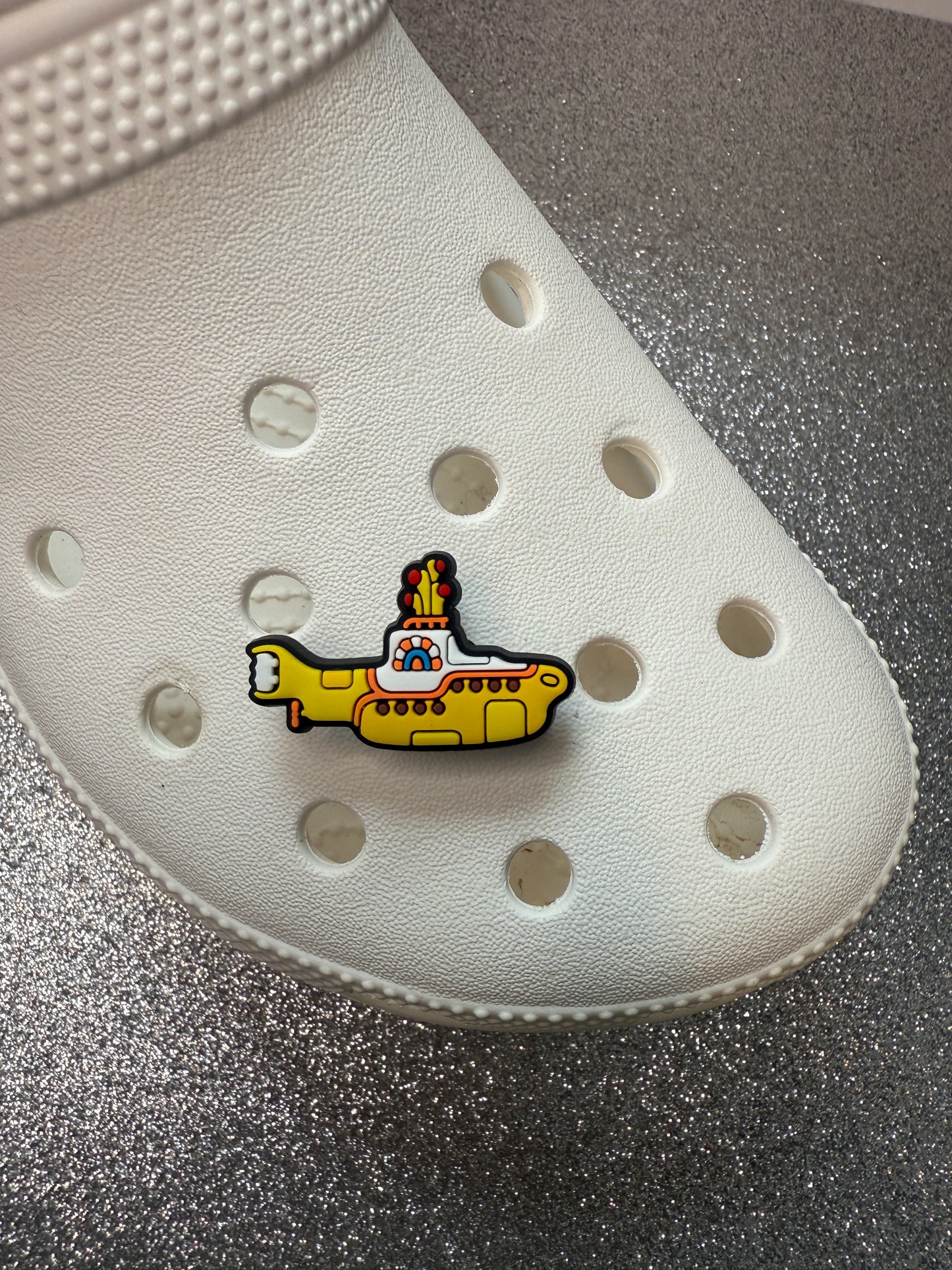Beatles yellow submarine shoe charm collection