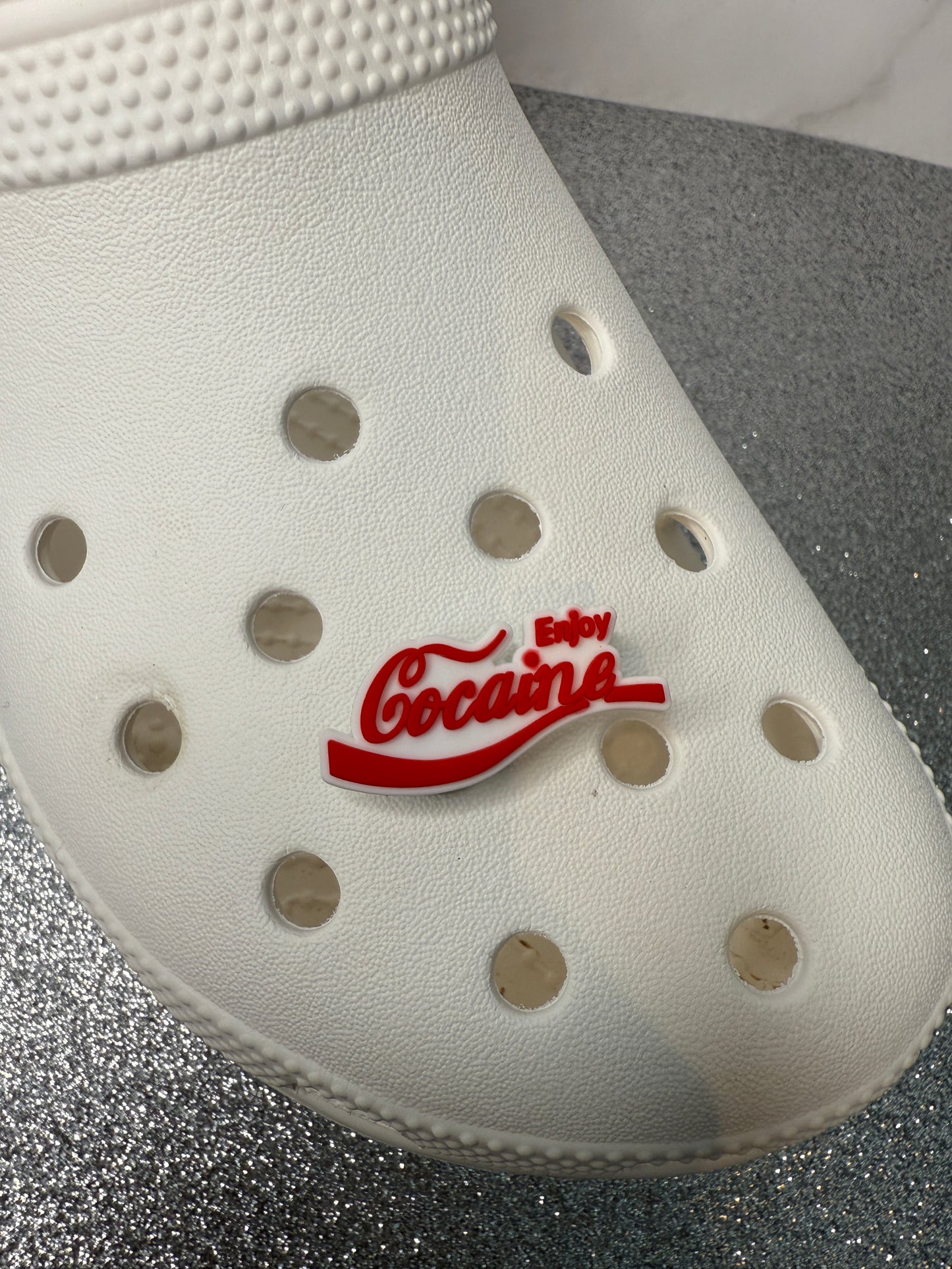Enjoy Coca shoe charm