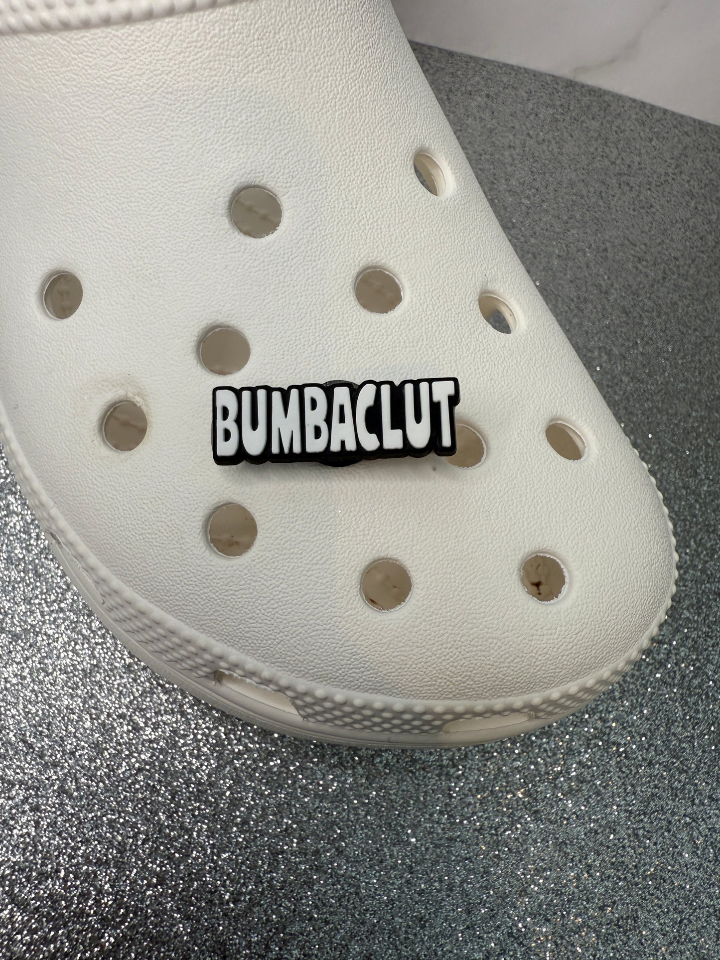 Funny UK quotes shoe charm collection