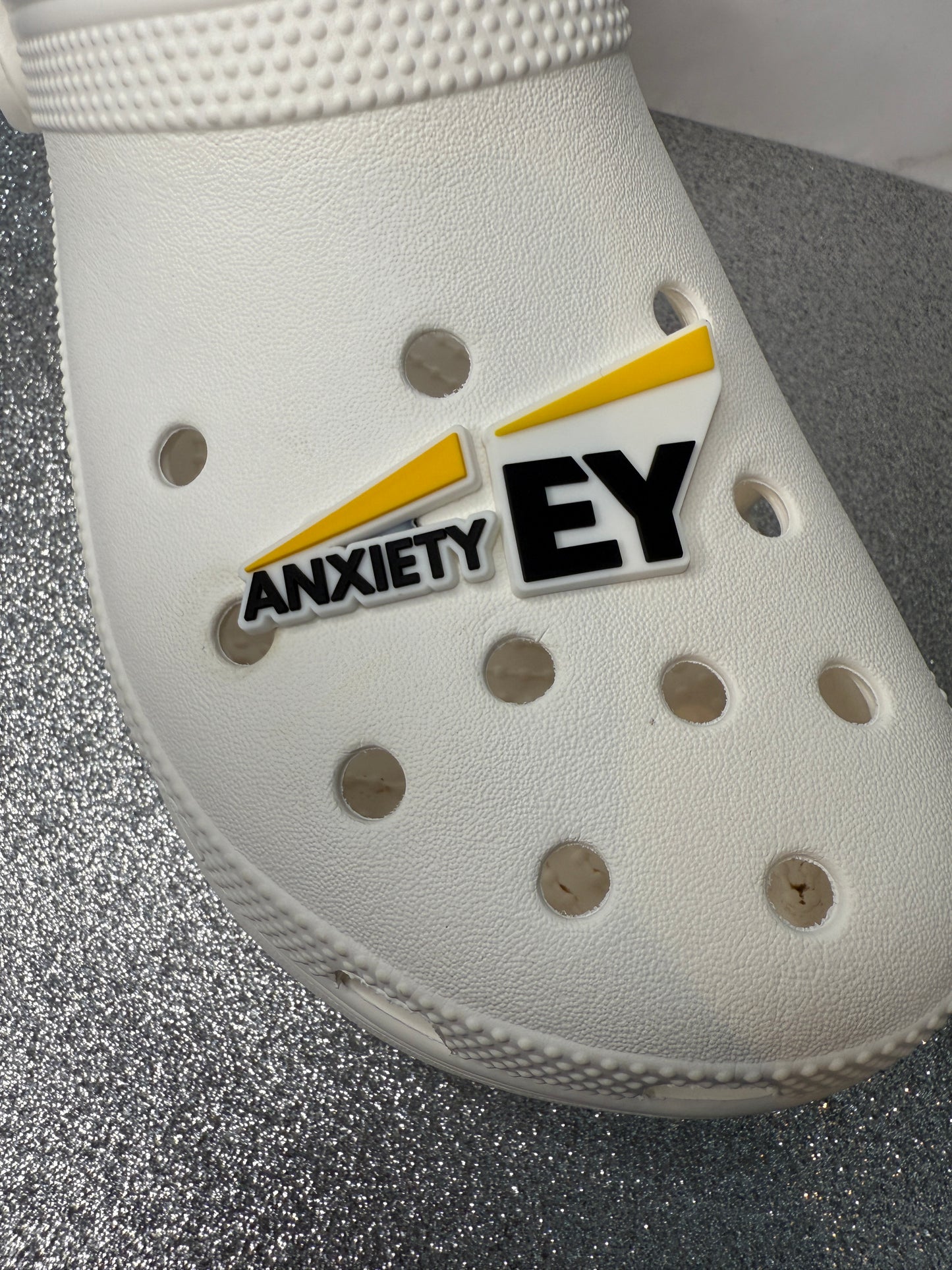 x2 bundle - anxiety shoe charms
