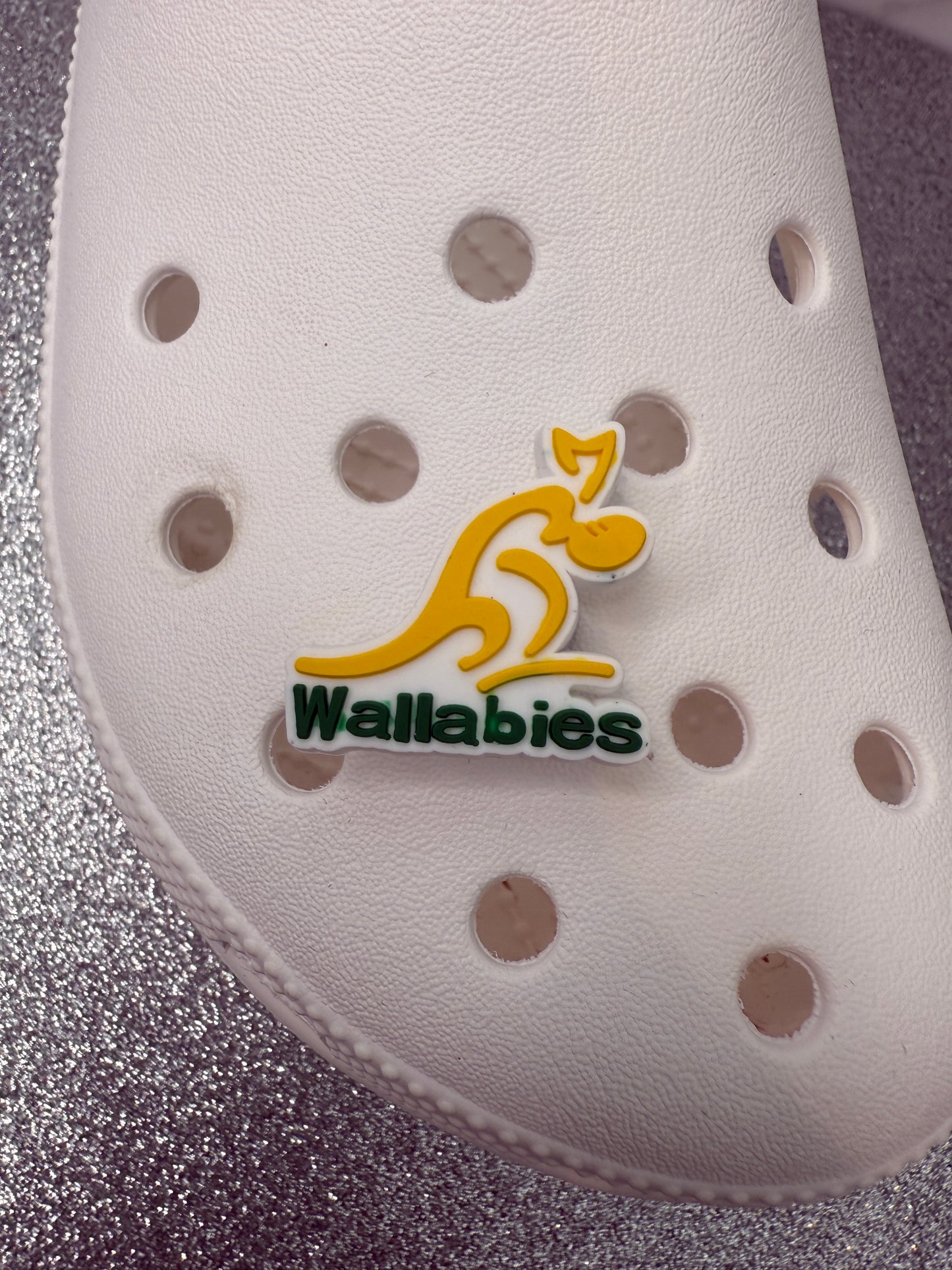 Rugby teams/clubs shoe charm collection