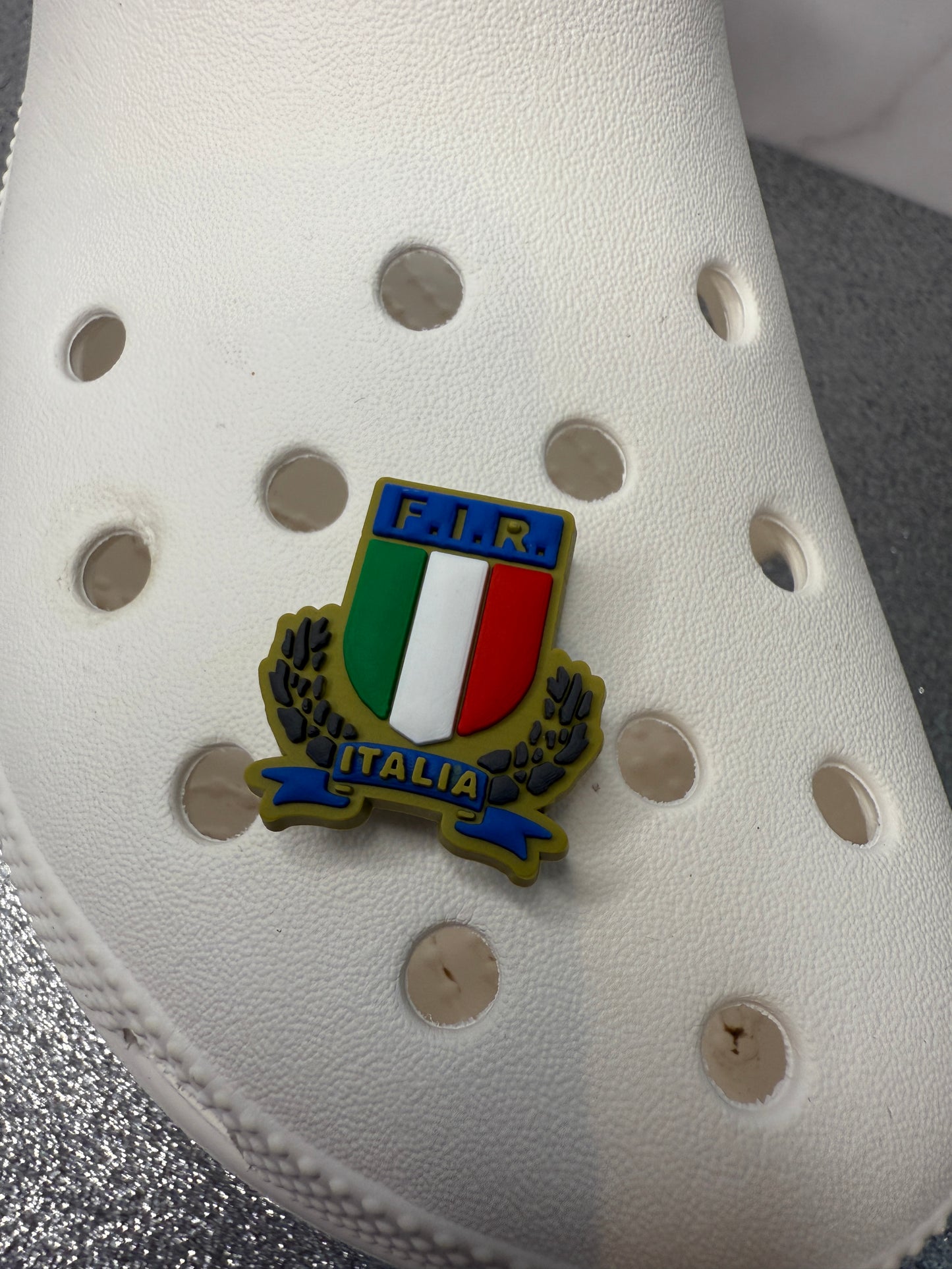 Rugby teams/clubs shoe charm collection