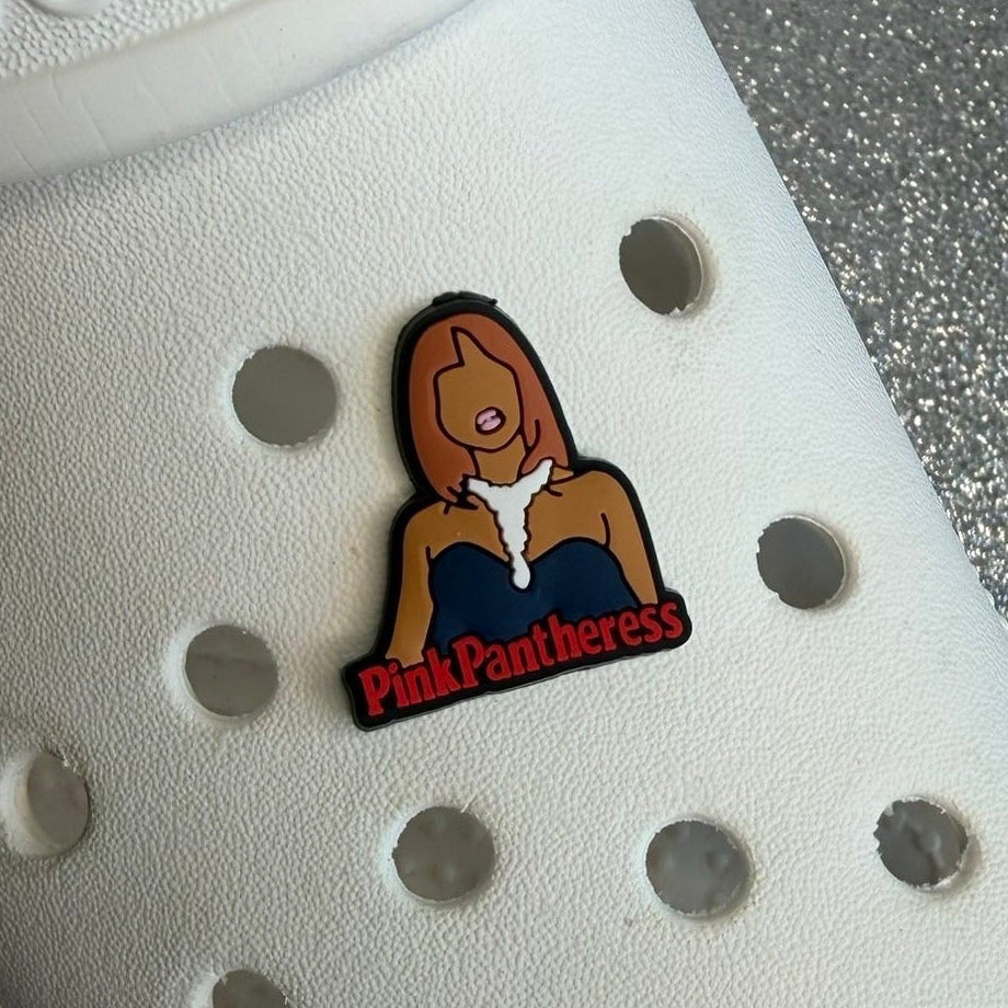 Pink Pantheress shoe charm