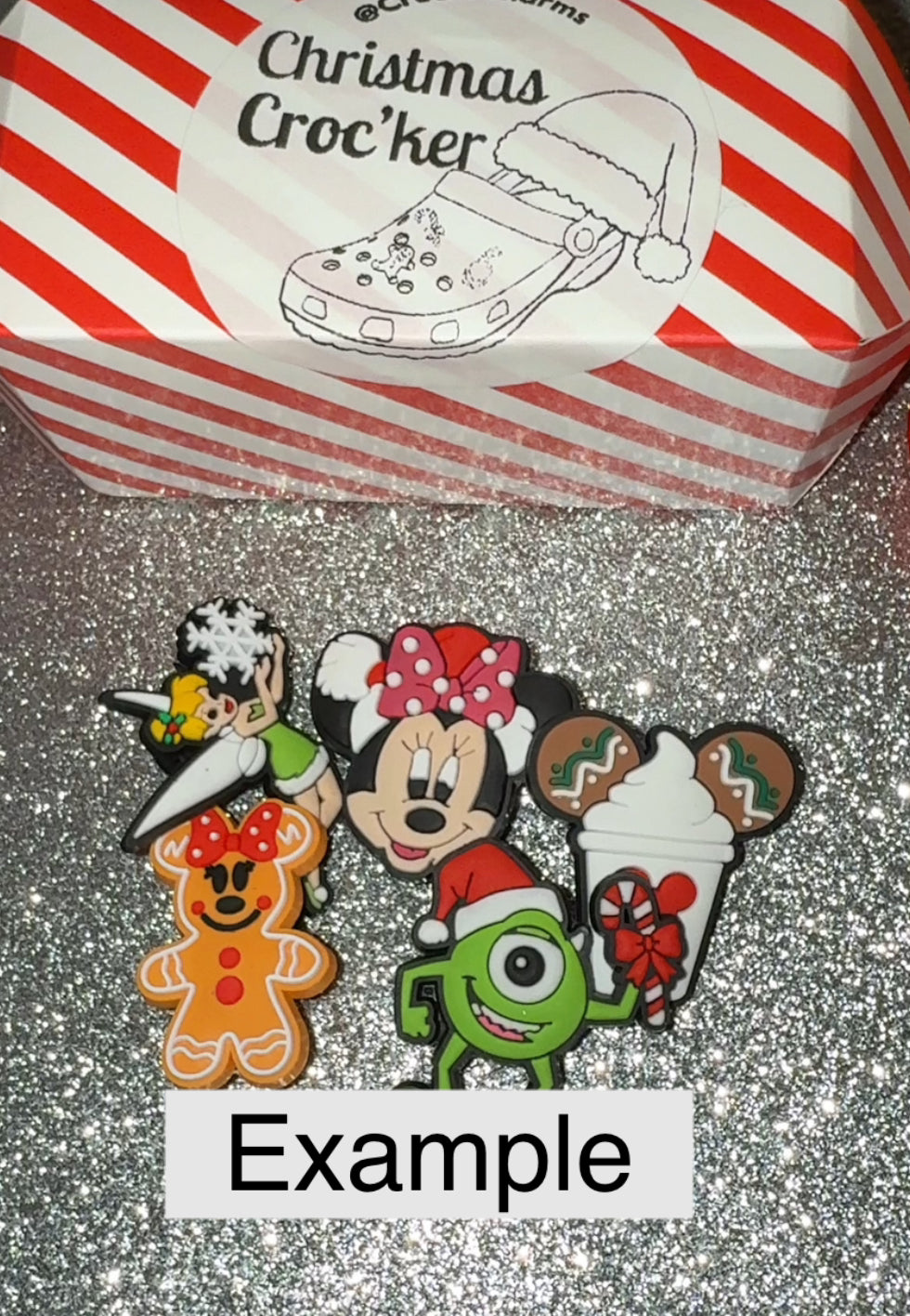 Christmas cracker Croc’ker - shoe charm cracker containing 5 charms.