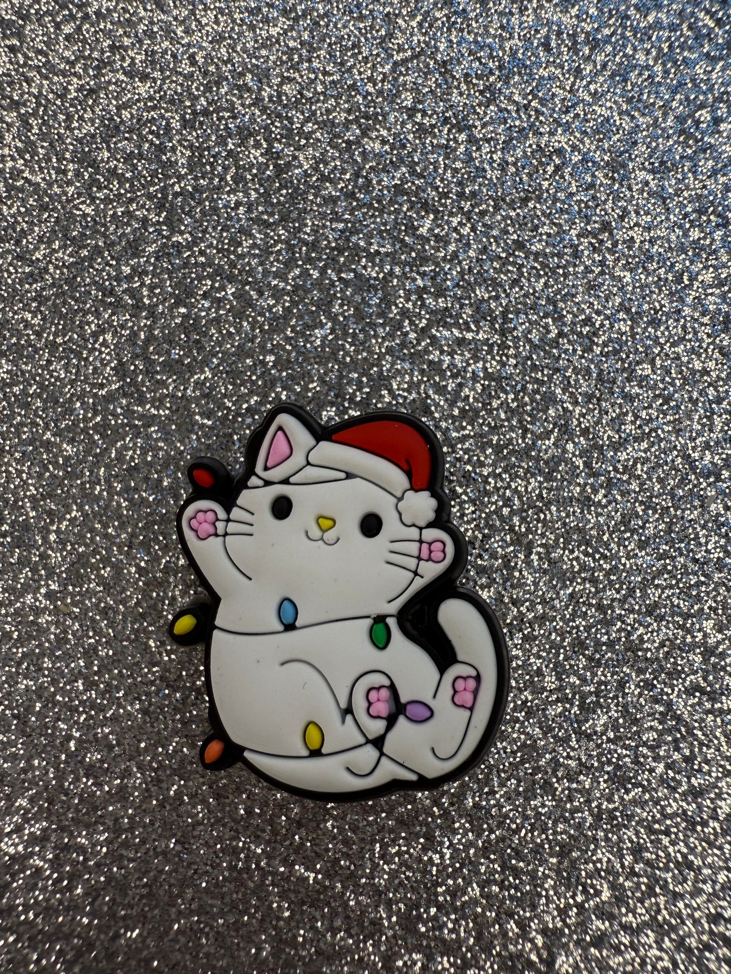 Animal Christmas shoe charm collection - pugs, cats, reindeer, penguin, polar bear