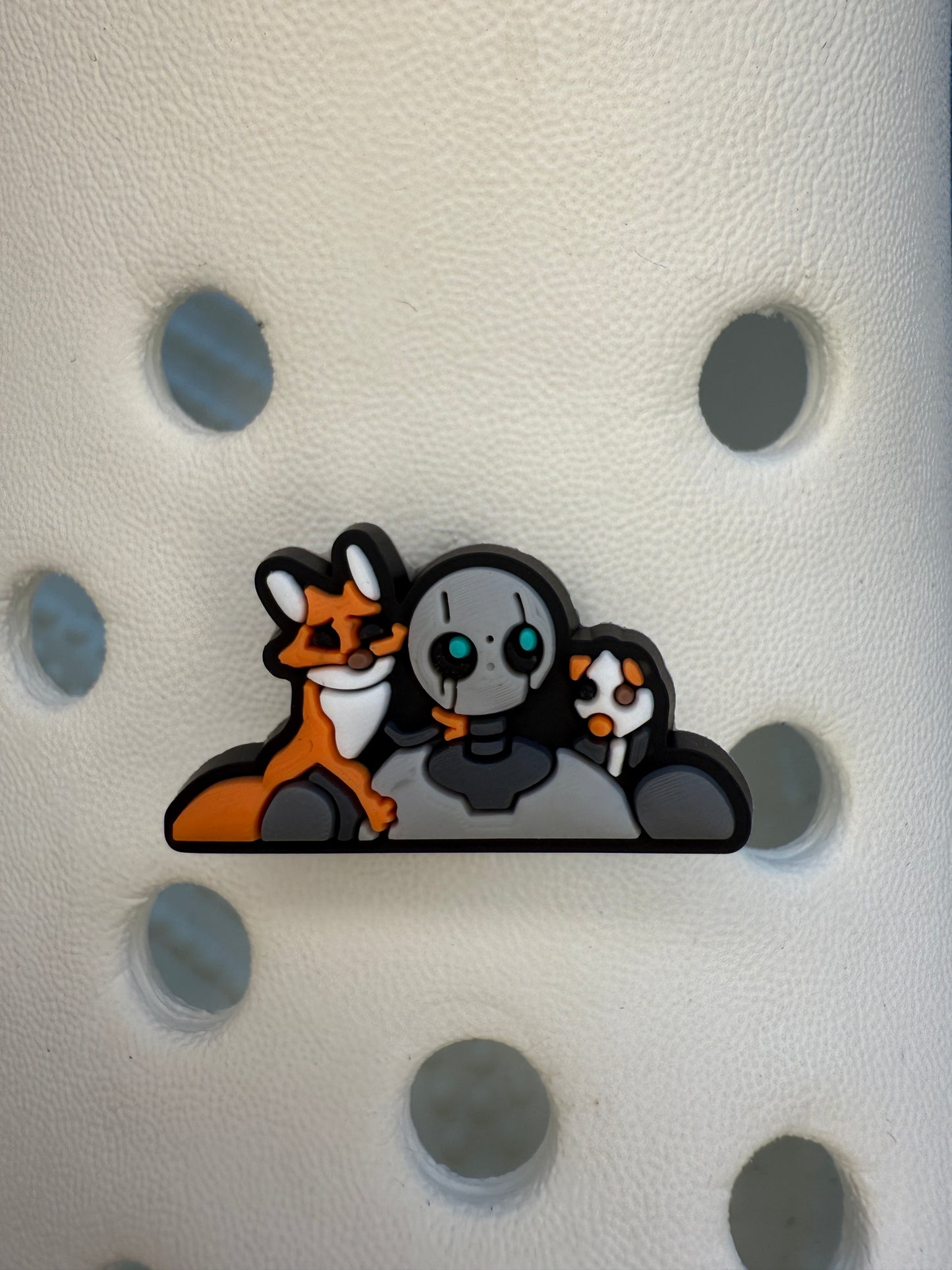 The wild robot shoe charm collection