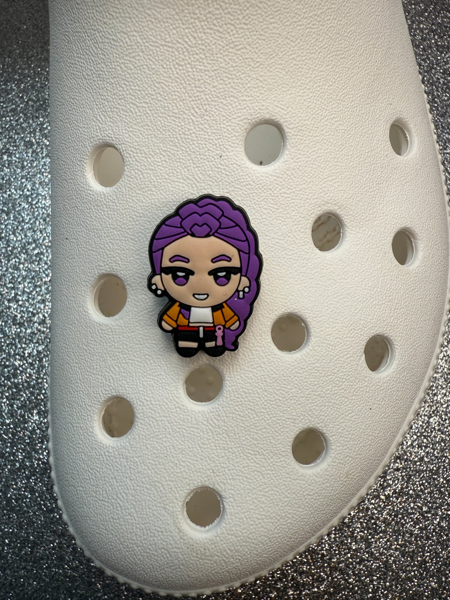 Resin&Plastic Kpop demon hunters shoe charm collection huntrx/saja boys