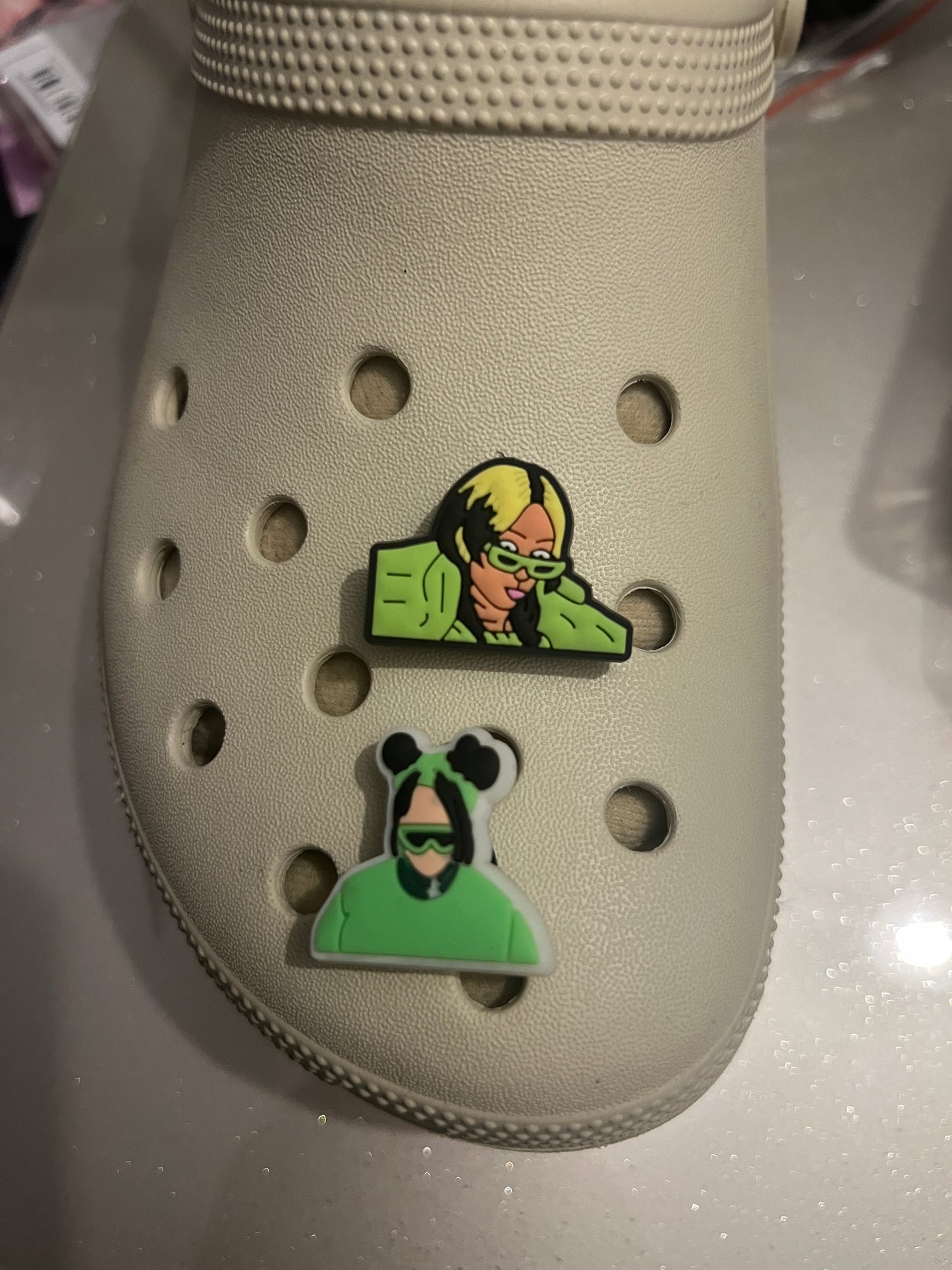Billie Eilisħ shoe charm collection