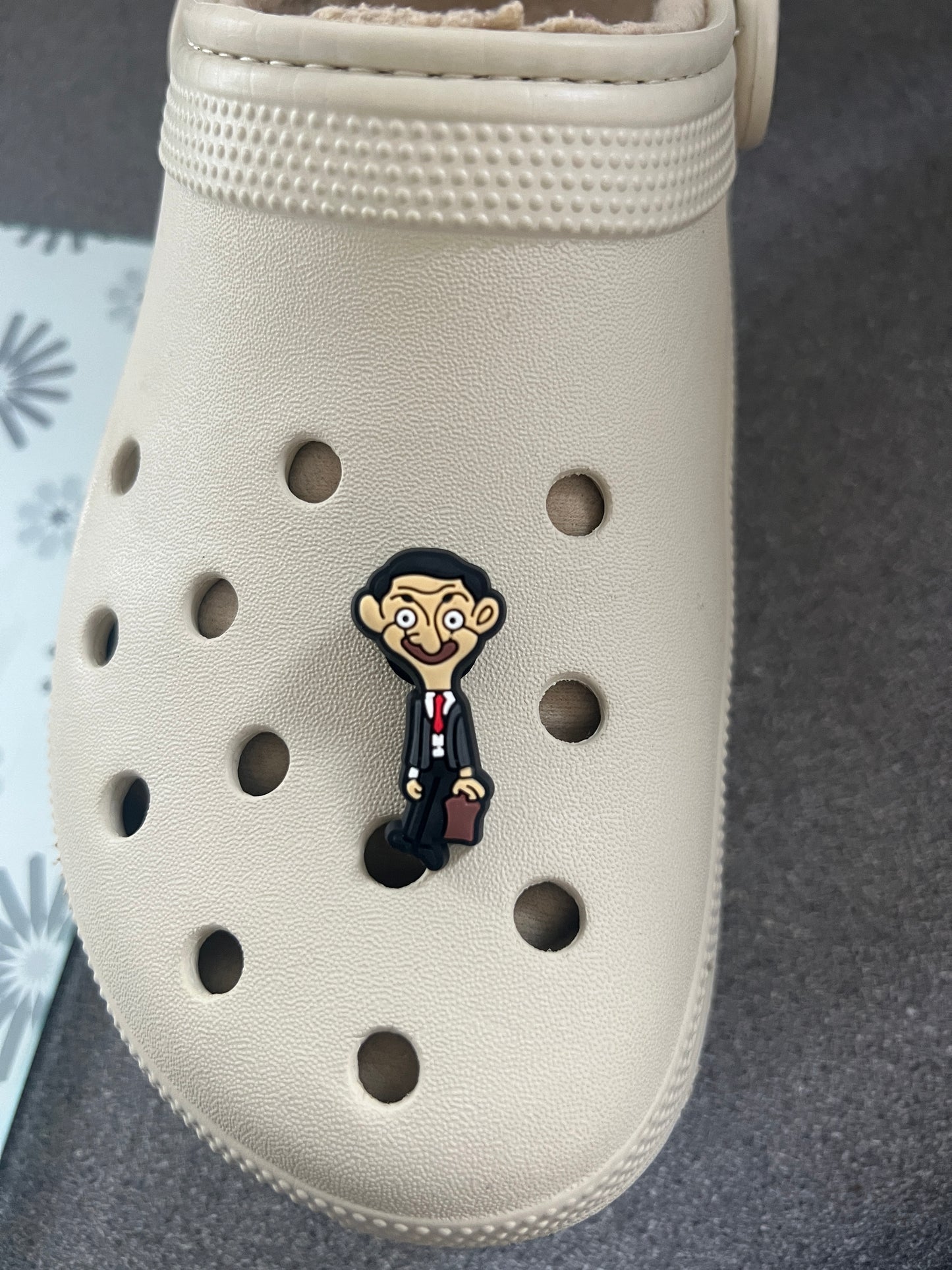 Mr Bean shoe charm collection