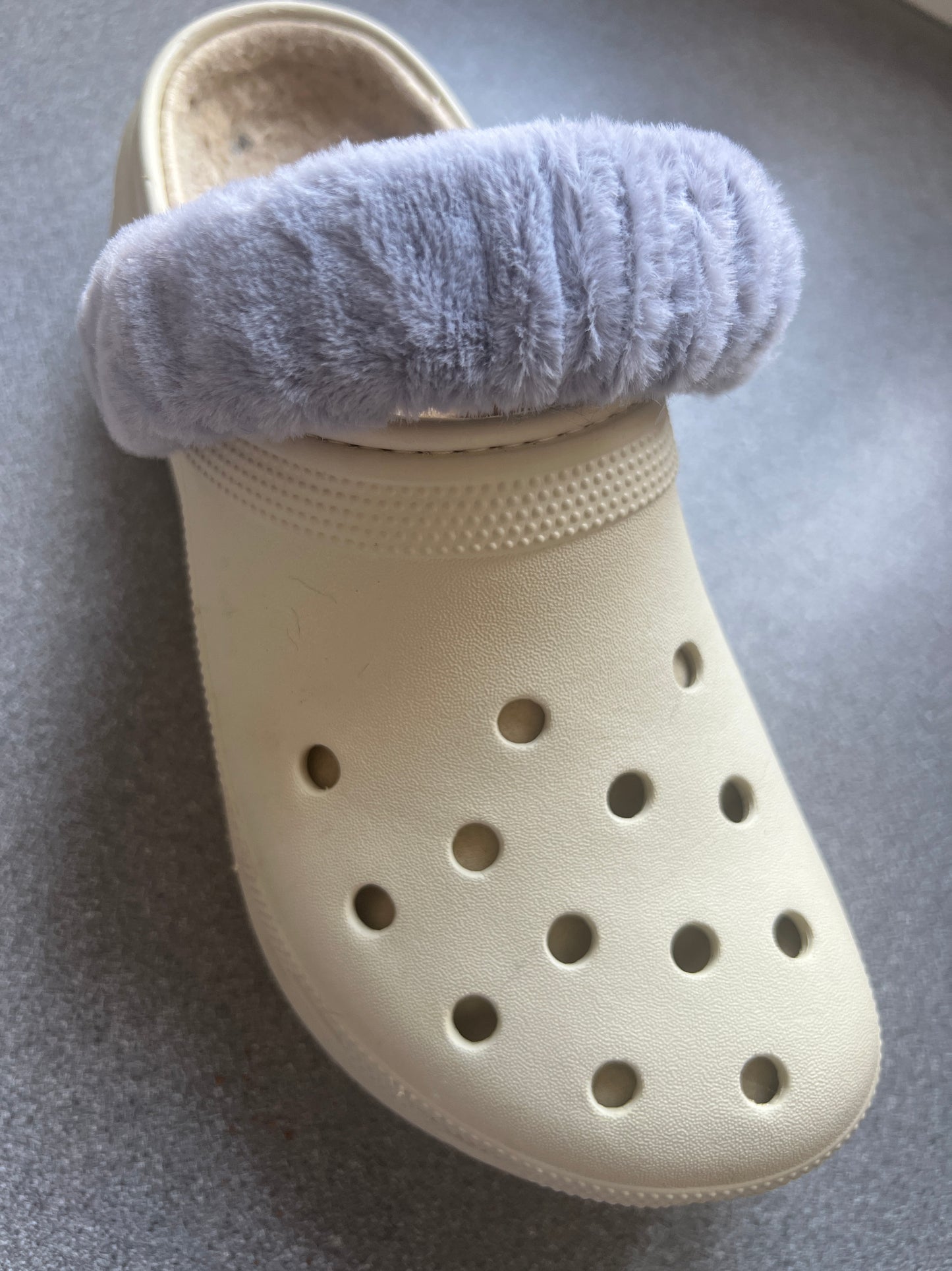 x2 pair of shoe strap covers - fluffy/silk gem. For adult shoes and smaller ones for children's
