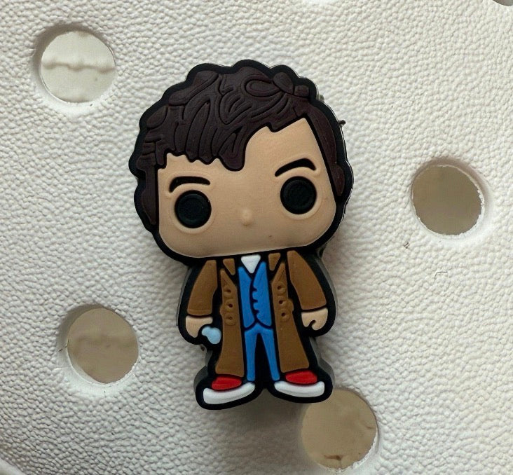 Dr who shoe charm collection - moisturise me David Tennant