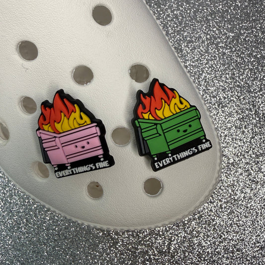 Everything is fine shoe charm collection