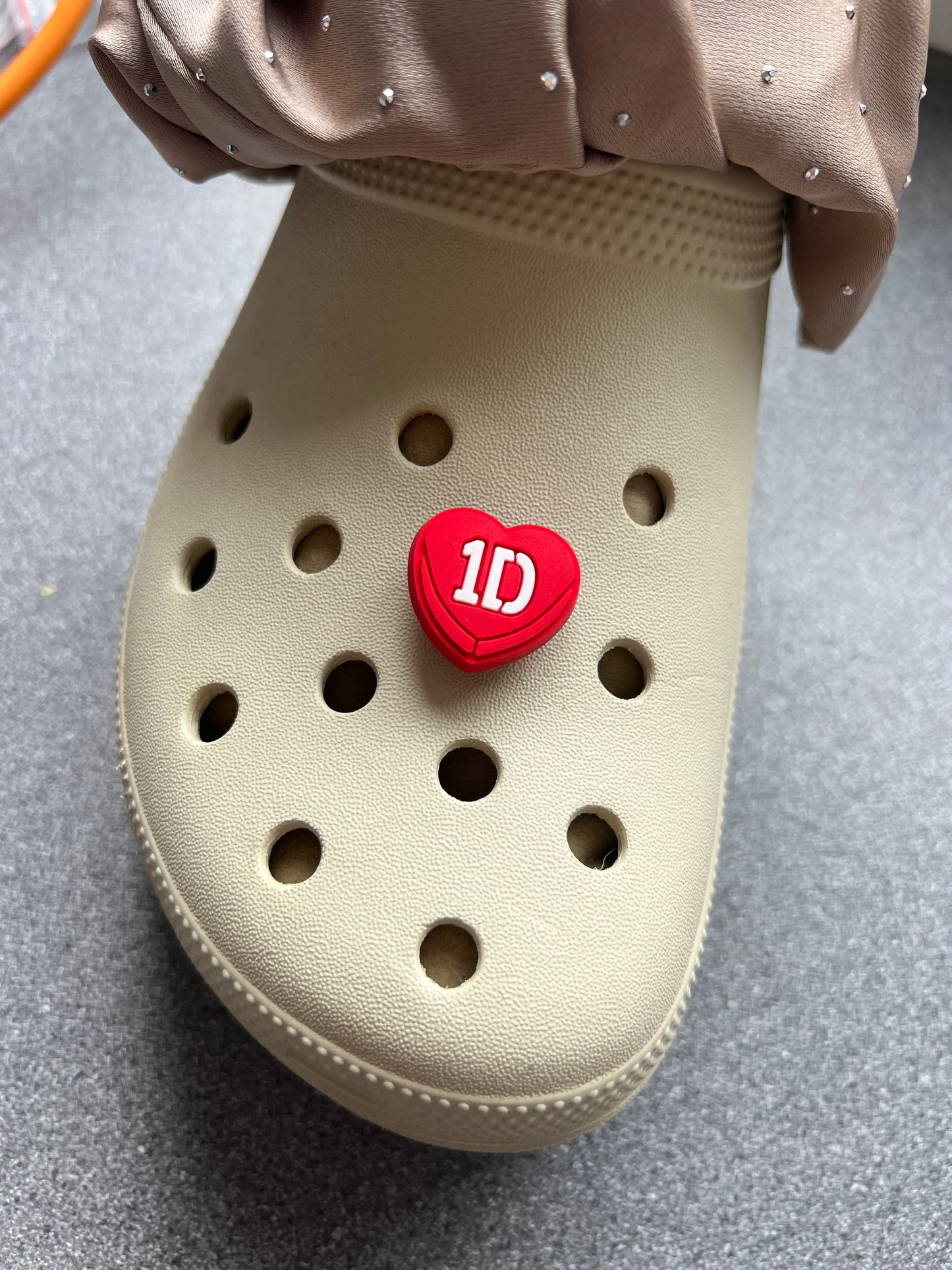 1D one direction shoe charm collection