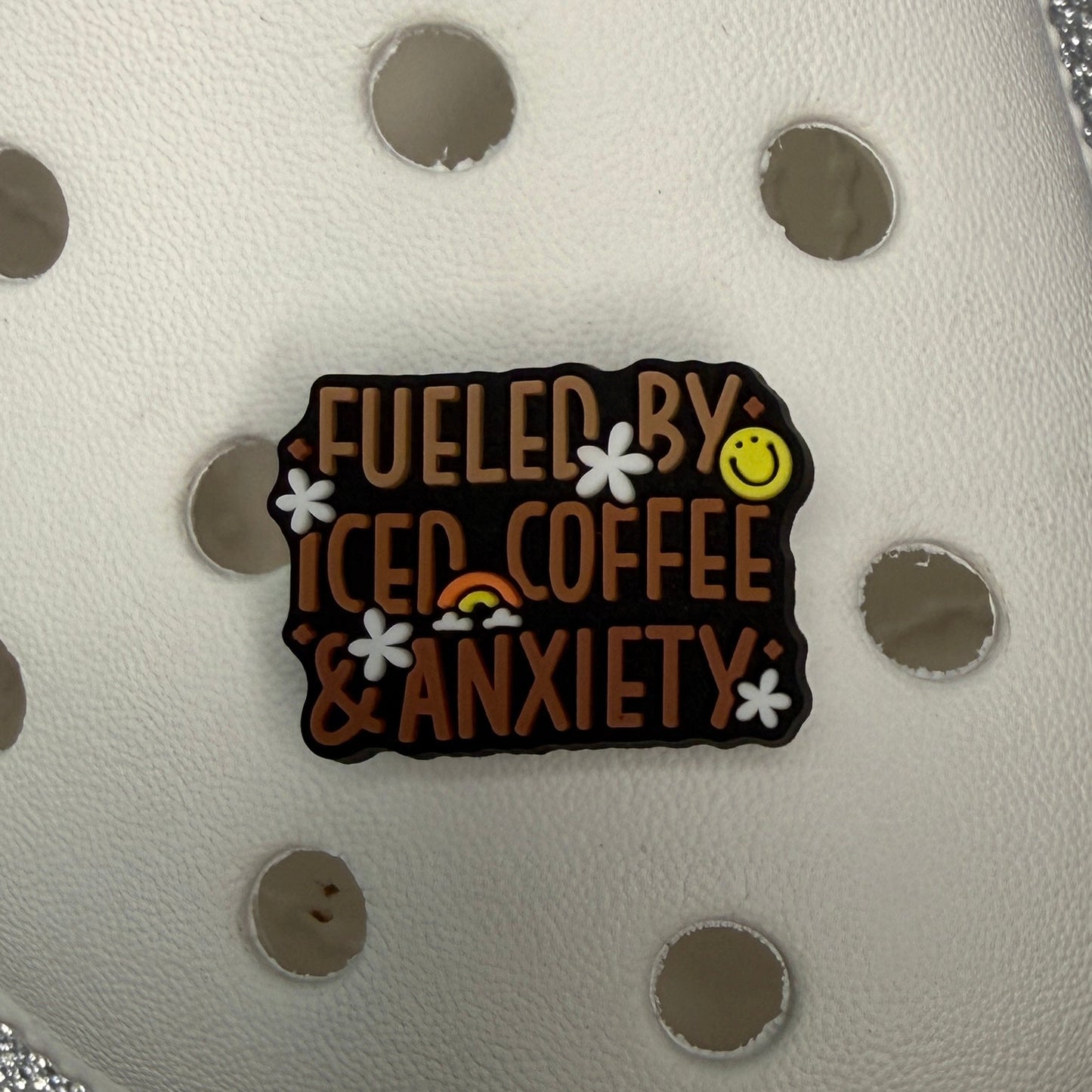 Coffee, iced coffee, caffeine shoe charm collection