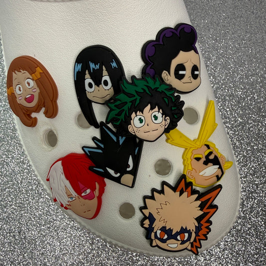 Hero Academia shoe charm collection - anime manga