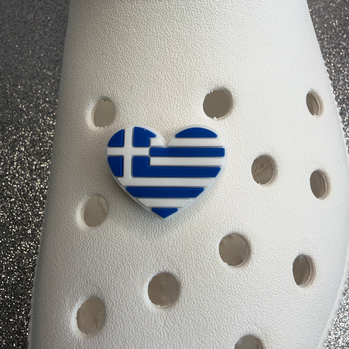 Greece holiday inspired shoe charm collection - Athens, Crete