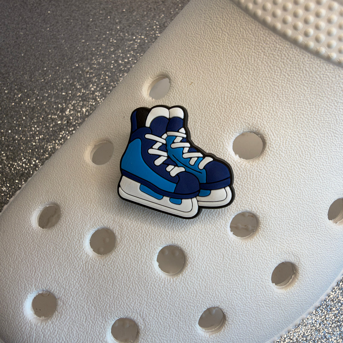 Ice Hockey Heated Rivalry inspired shoe charm collection