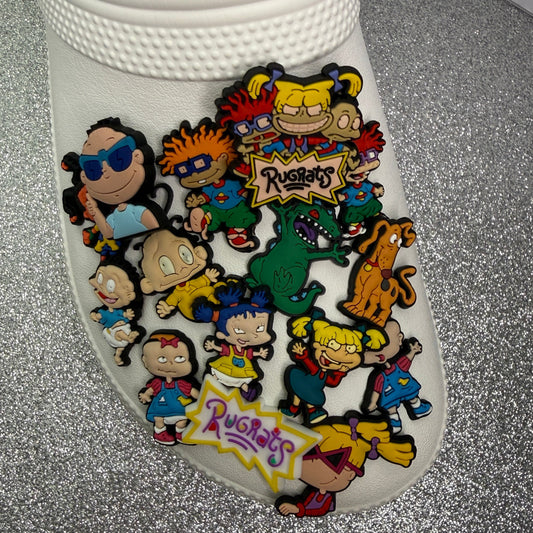 Rugrats shoe charm bundle