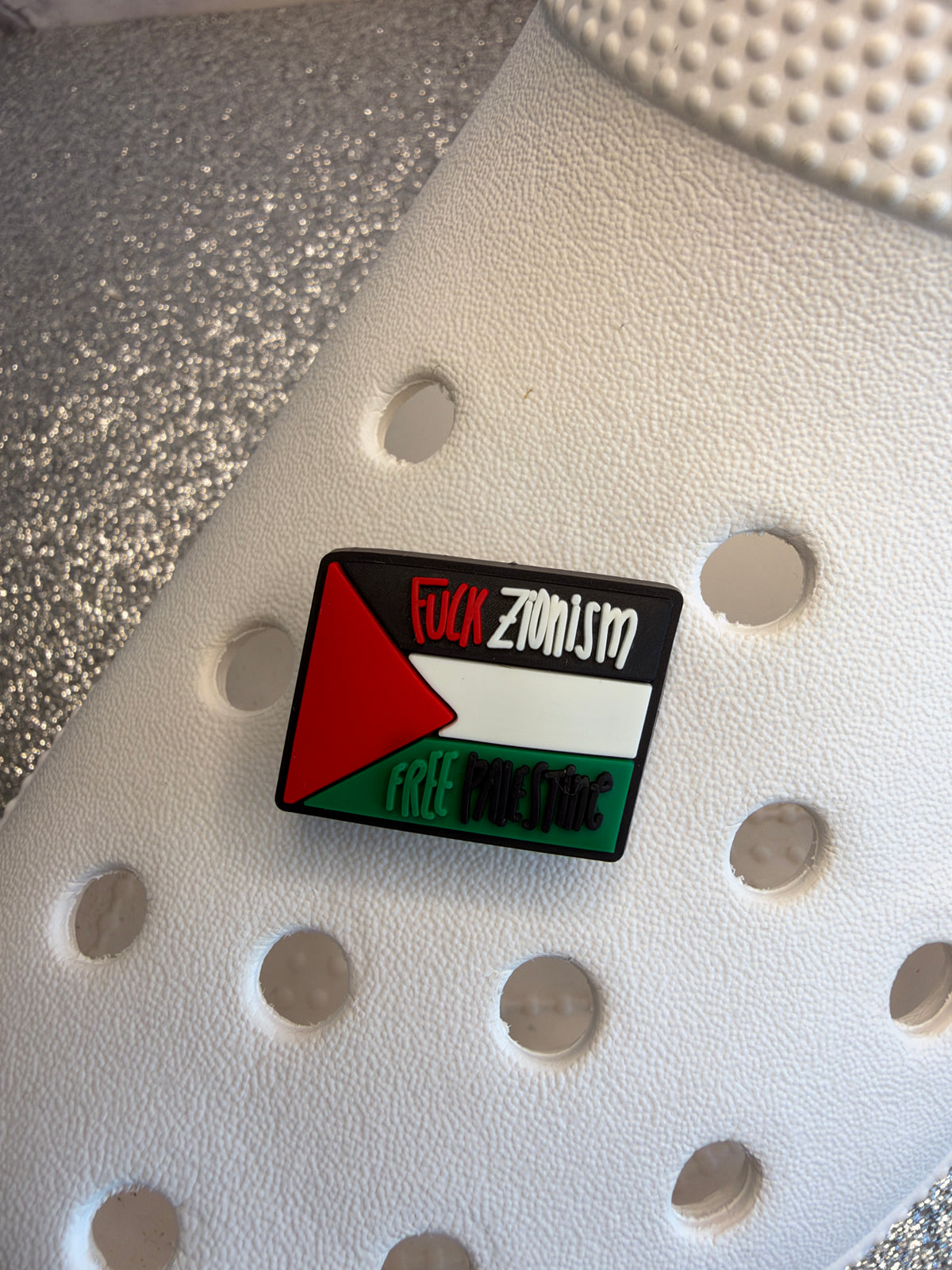 Free Palestine shoe charm collection - profits donated
