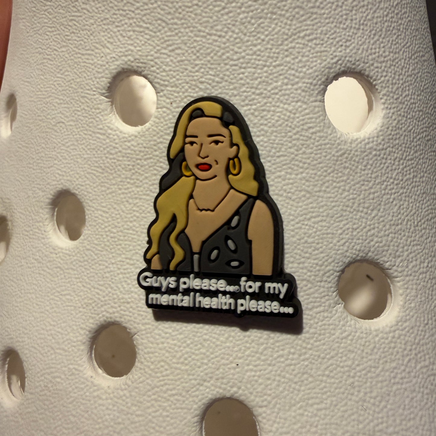 Gk barry lookalike shoe charm meme -