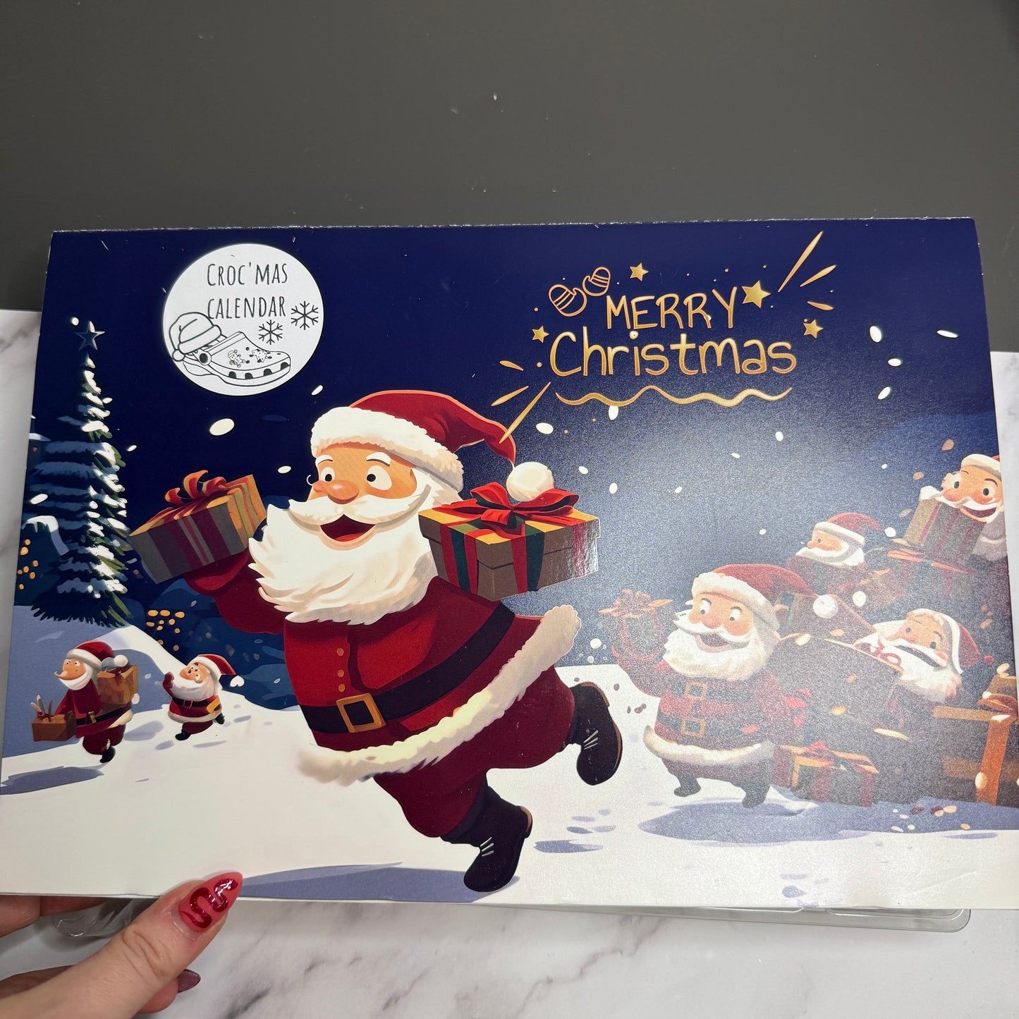 Christmas Advent Calendar - shoe charm edition!