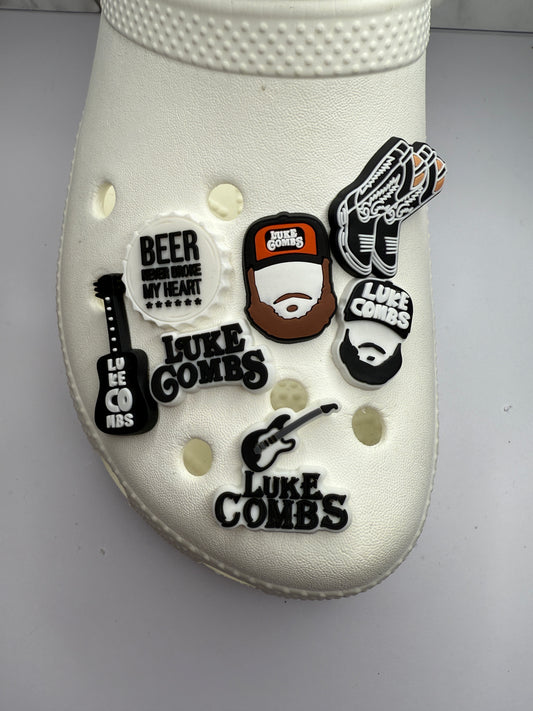 Luke Combs shoe charm collection