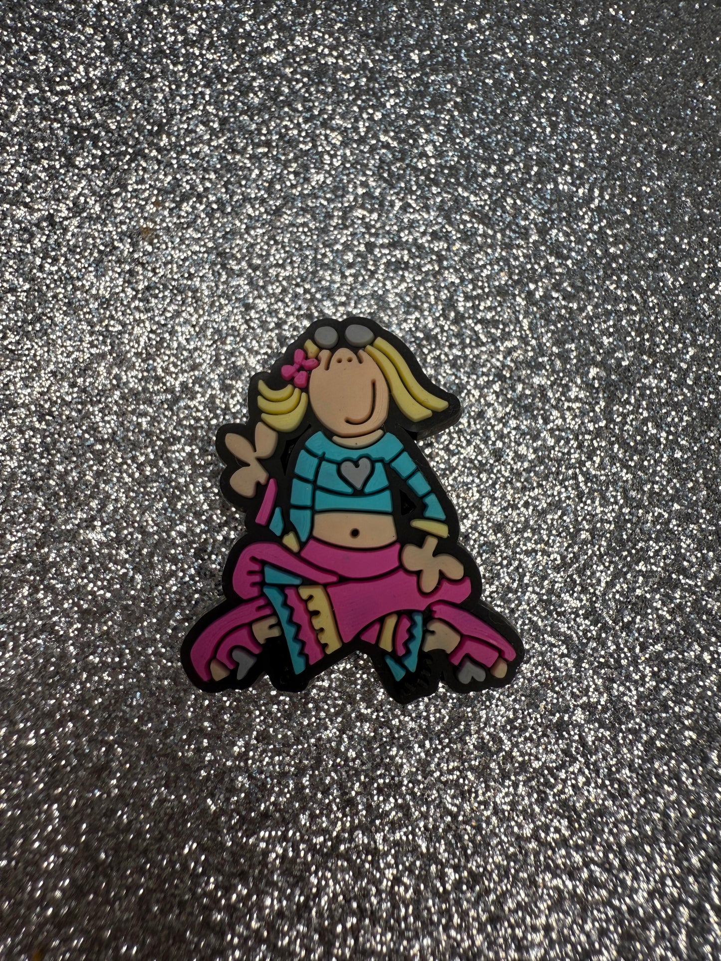 Groovy chick shoe charm collection