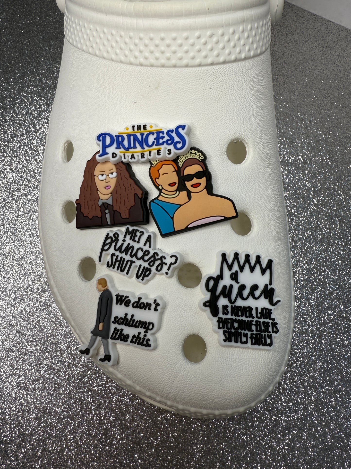 The princess diaries shoe charm collection