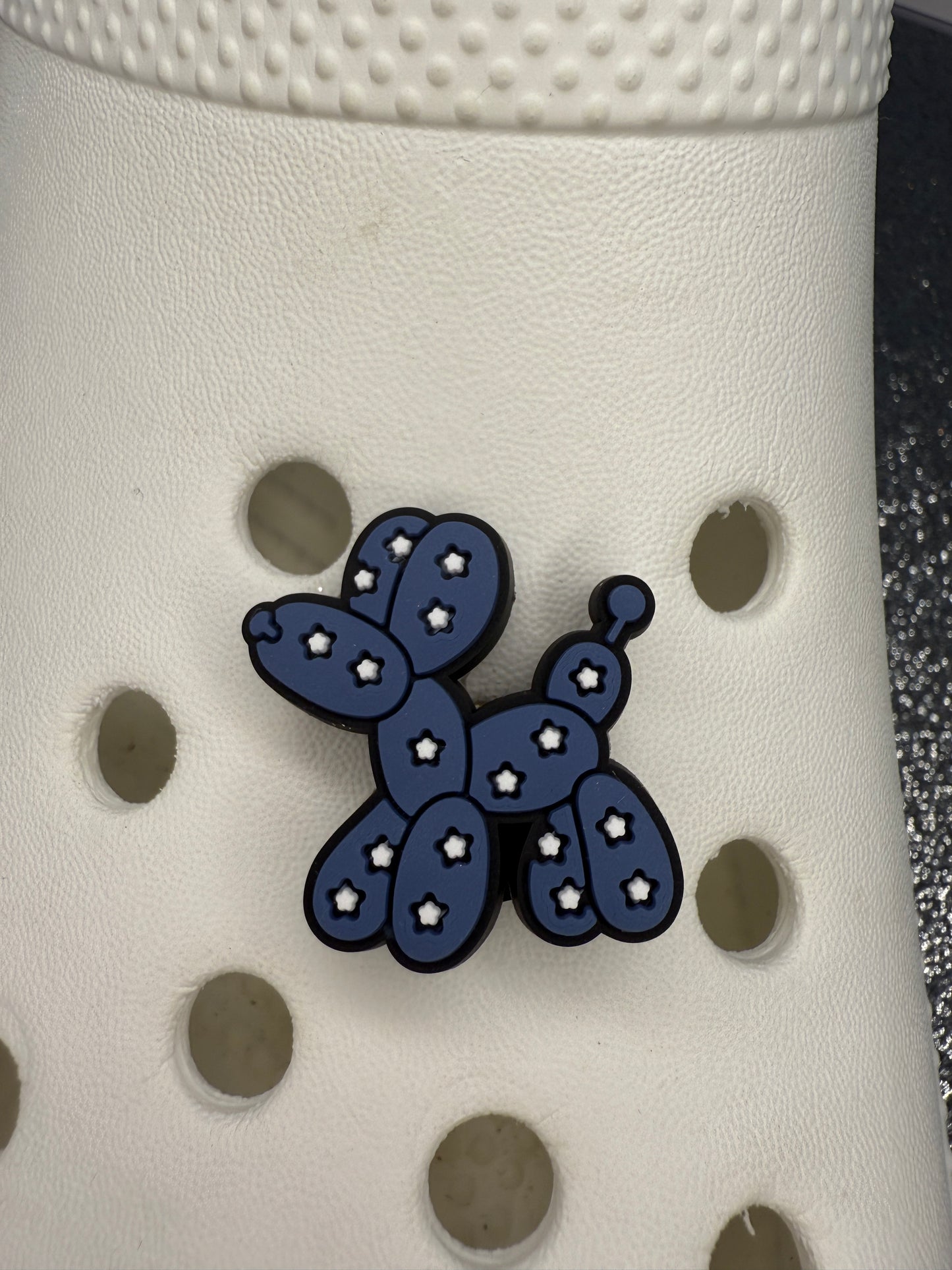 Pattern balloon dog shoe charm collection