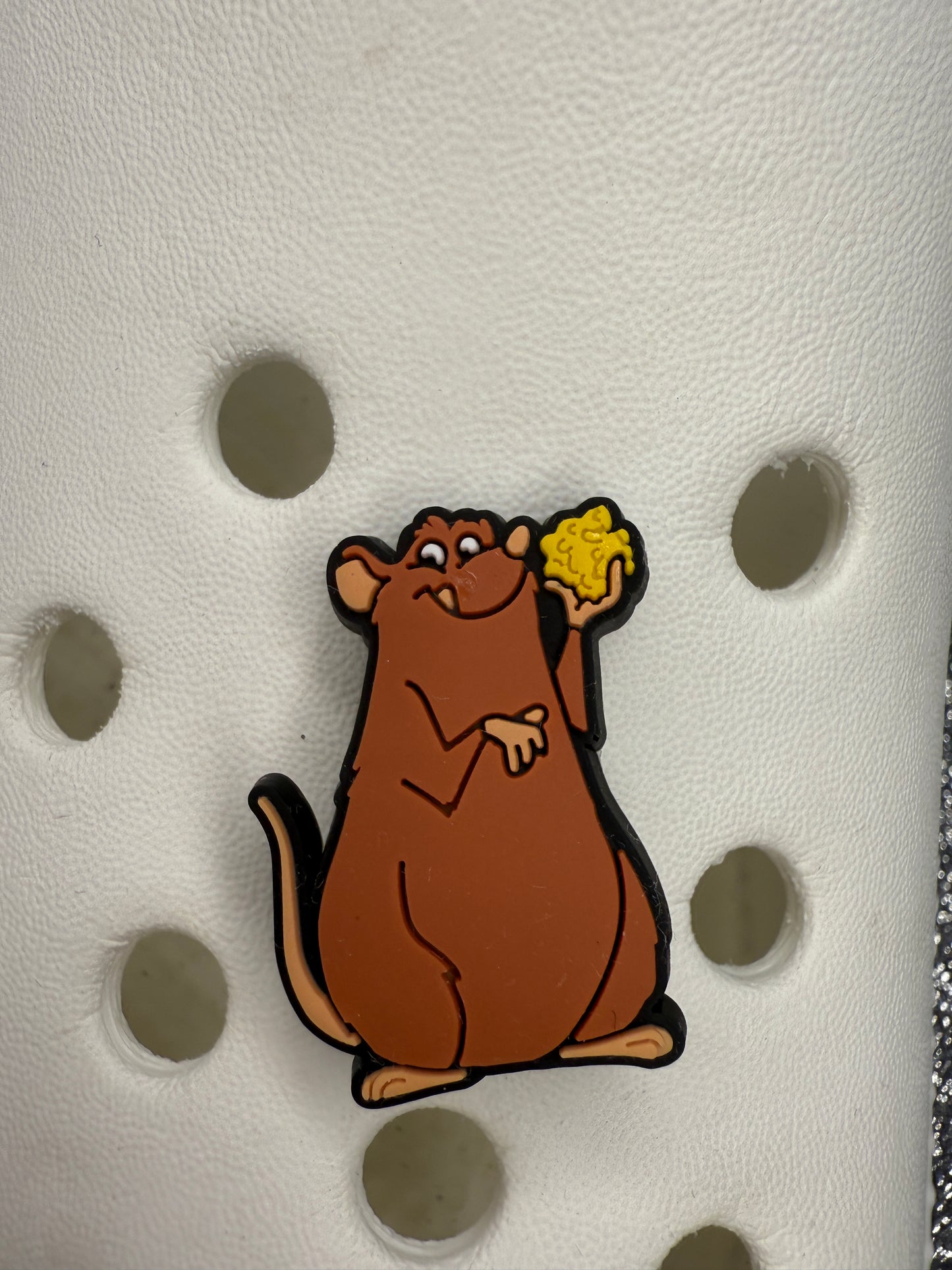 Cartoon rat chef movie shoe charm bundle