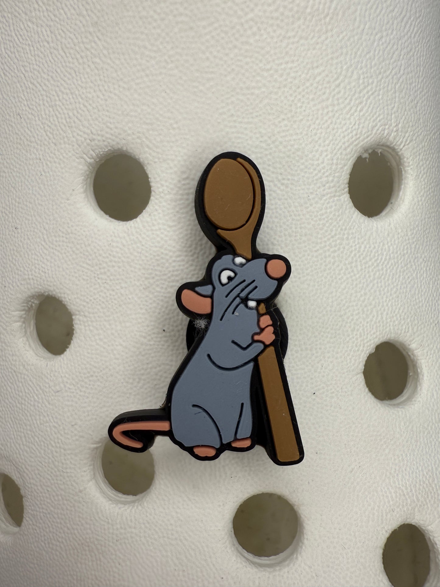 Cartoon rat chef movie shoe charm bundle