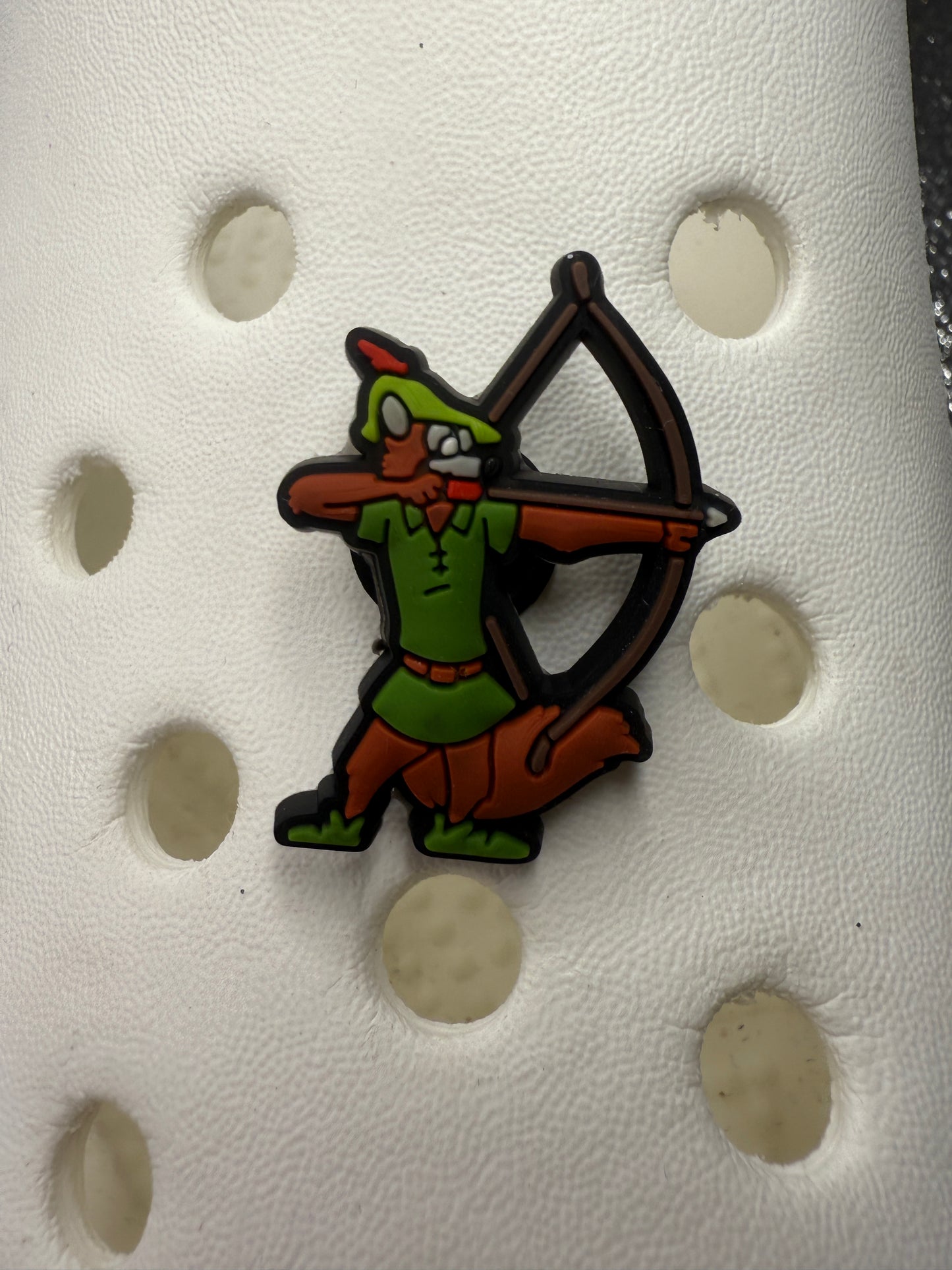 Robin hooď shoe charm