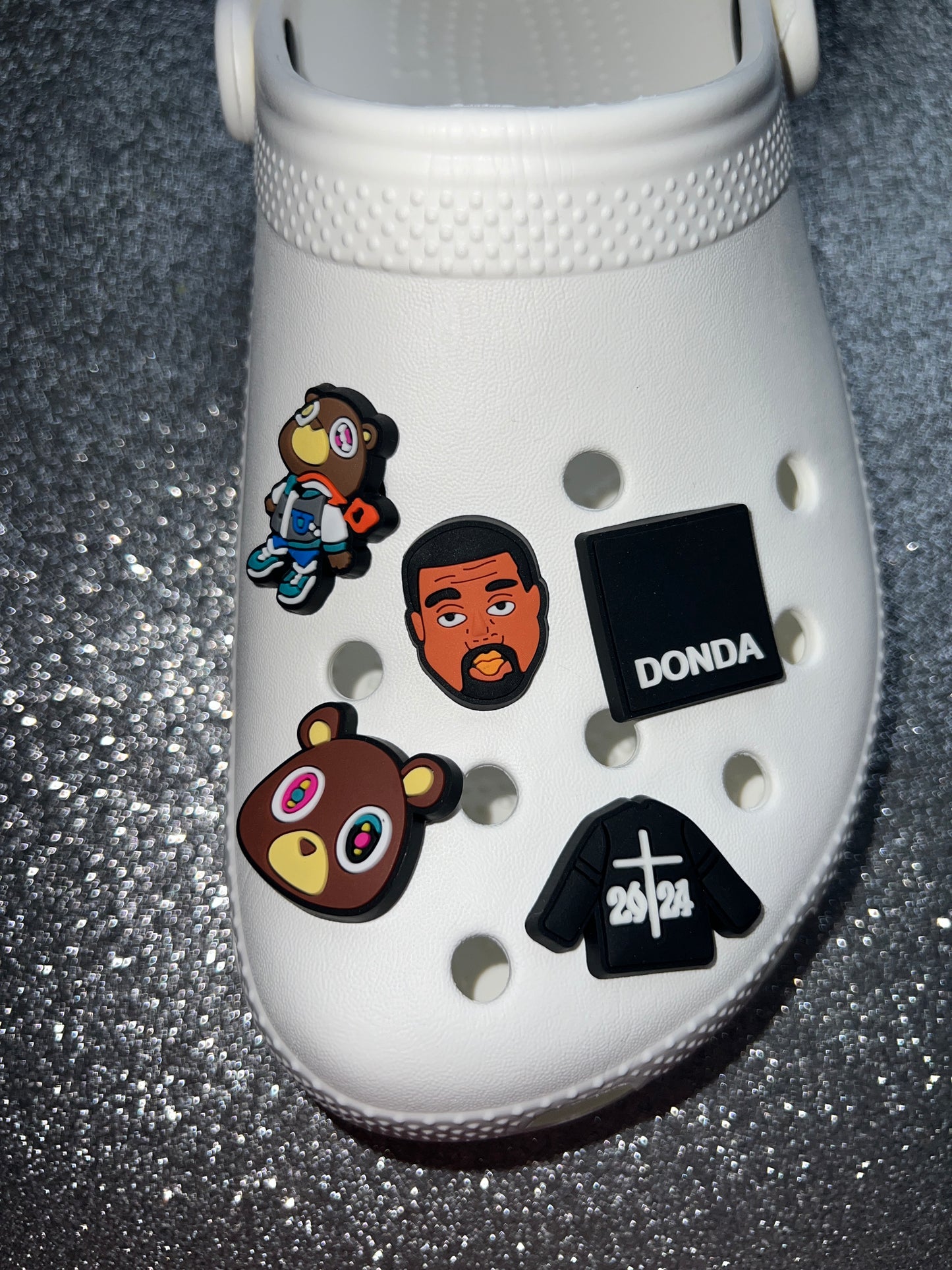 Kany3 West Donda shoe charm collection