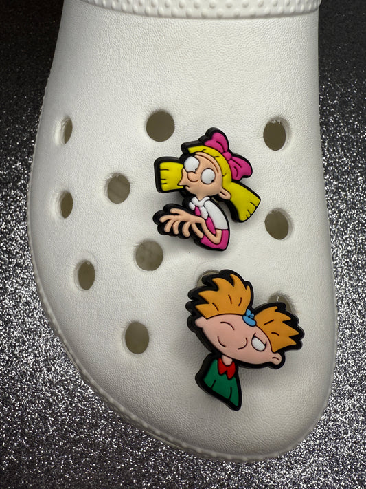 Hey Arnold shoe charm collection