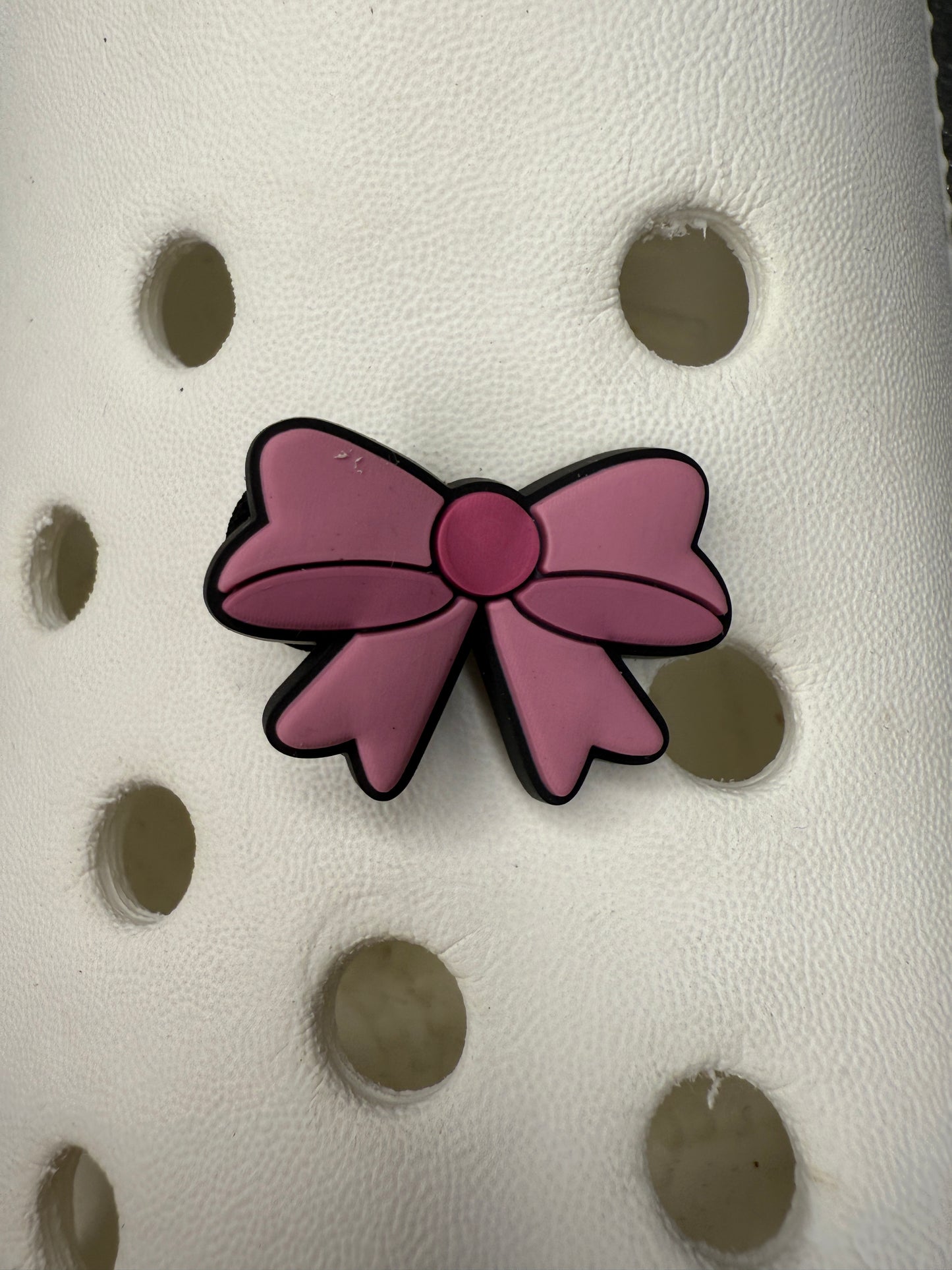 Bow shoe charm collection