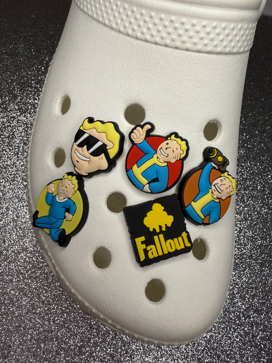 Fallout shoe charm collection - gaming