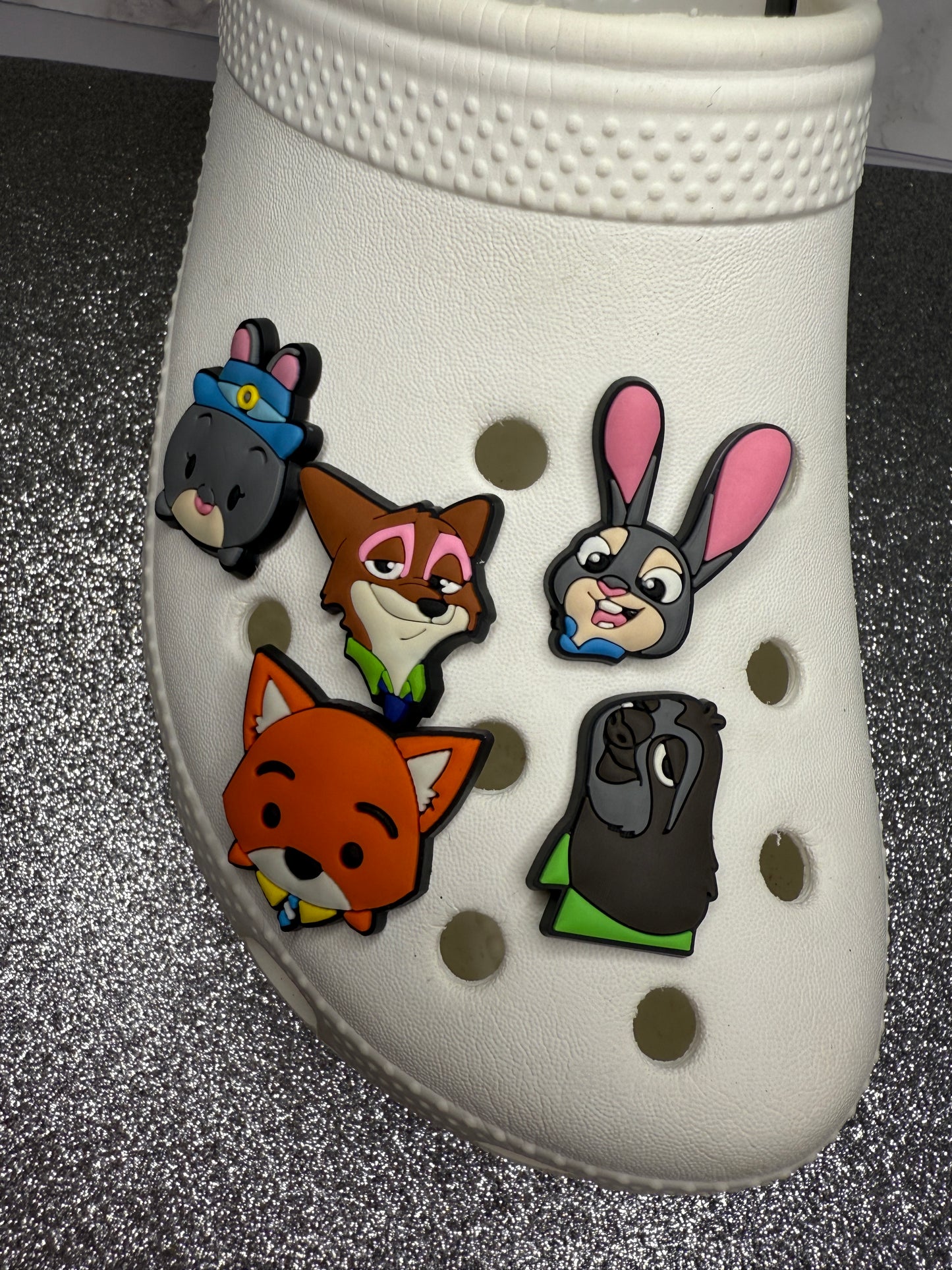 Zootrop shoe charm collection