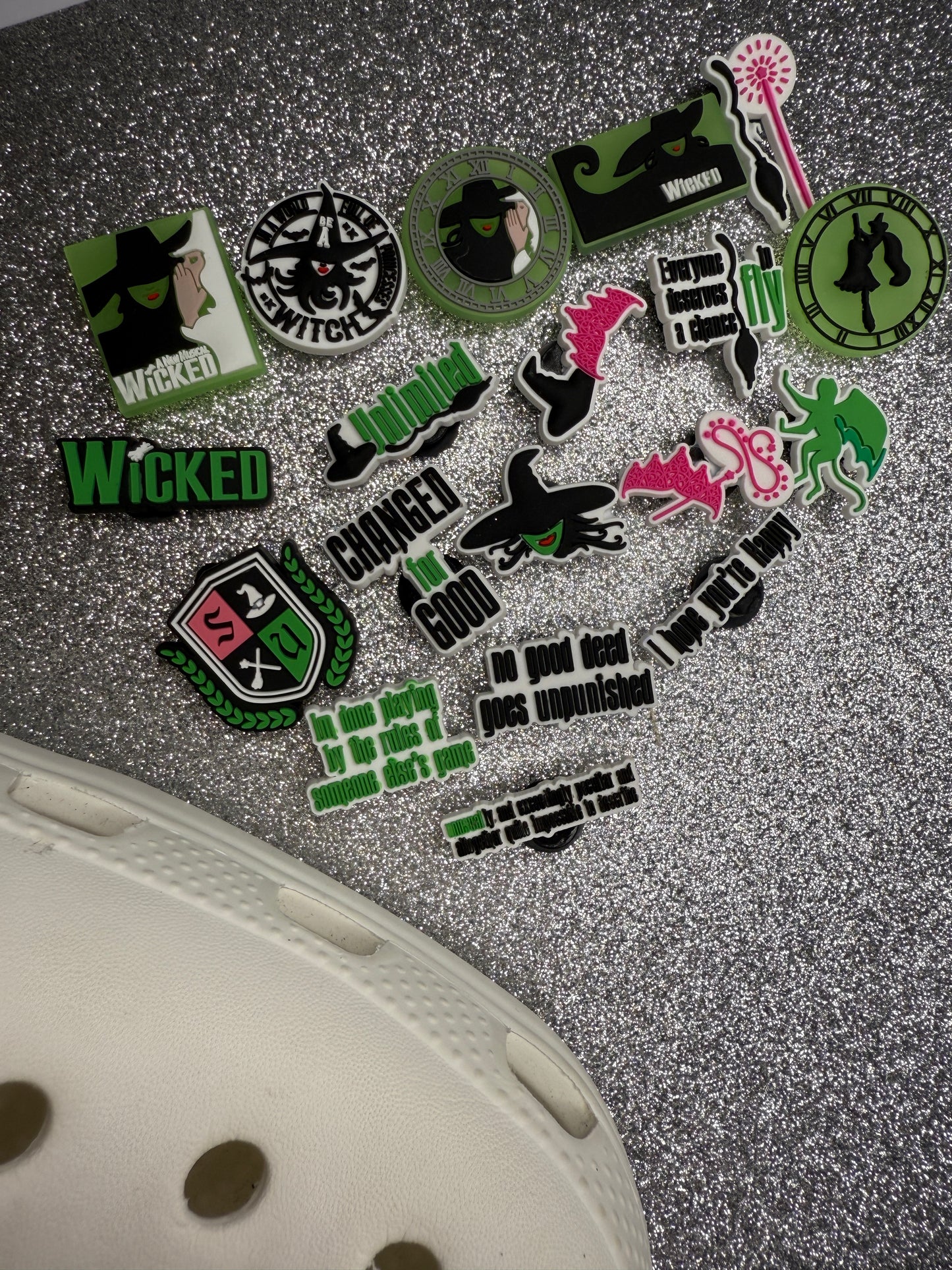 NEW Wicked shoe charm collection