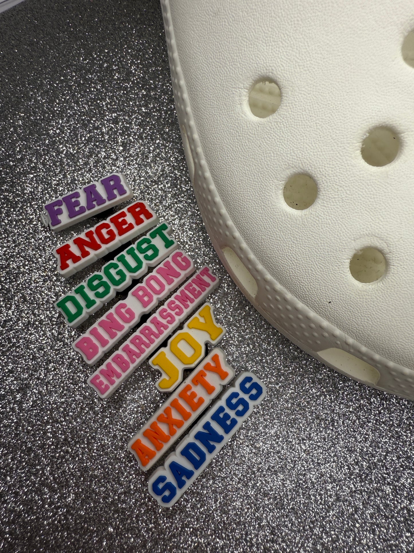 Discounted emotions shoe charms - inside