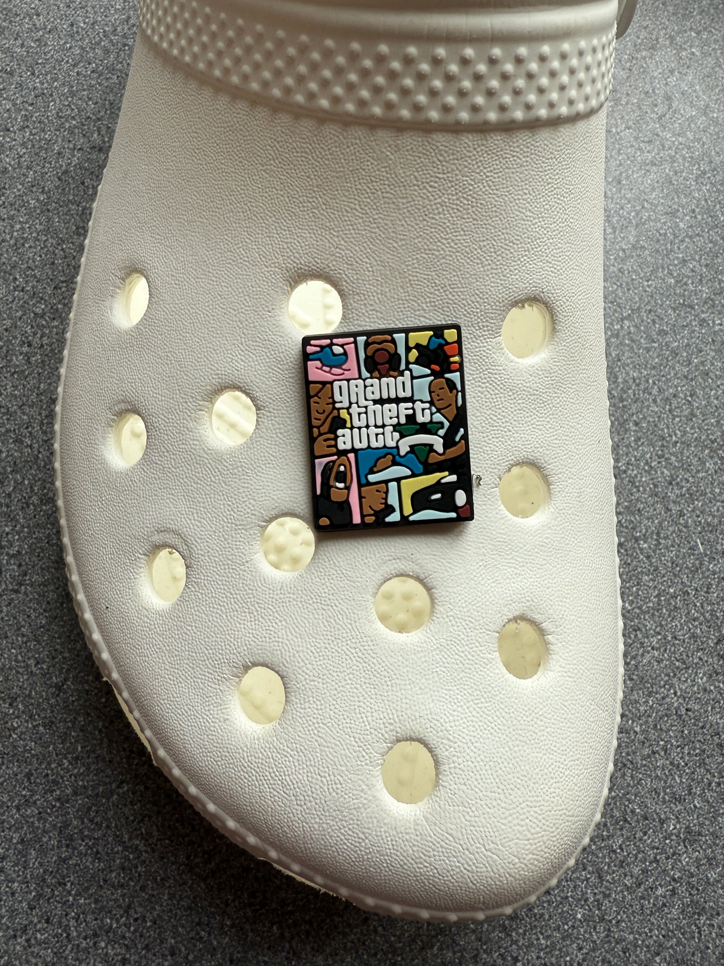 GTA shoe charm