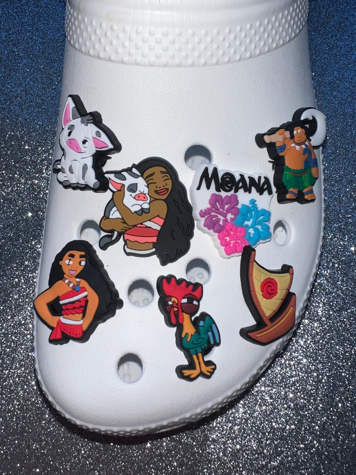 Princess of the sea Maui shoe charm collection - moanà
