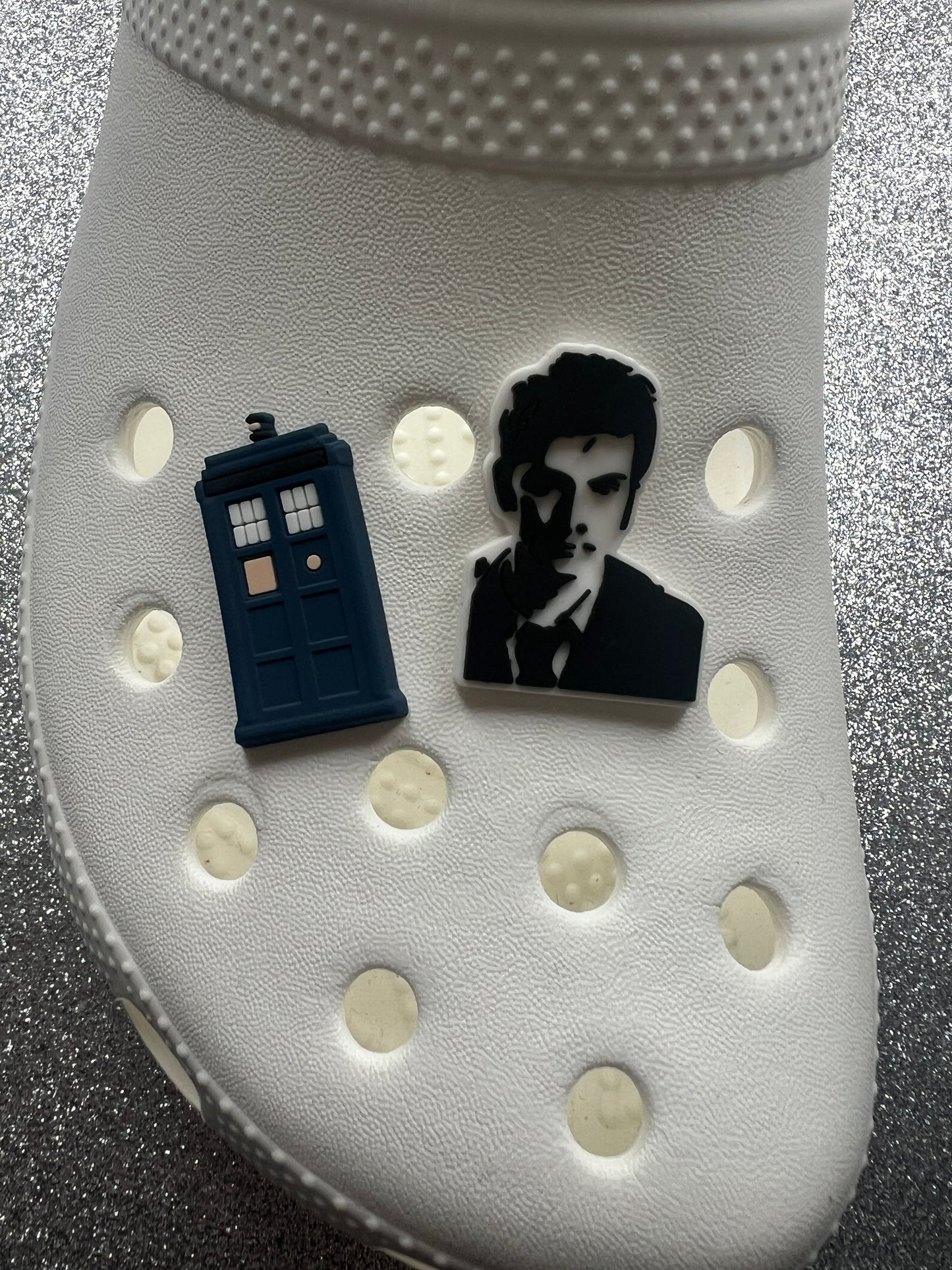 Dr who David Tennant shoe charm collection - the doctor