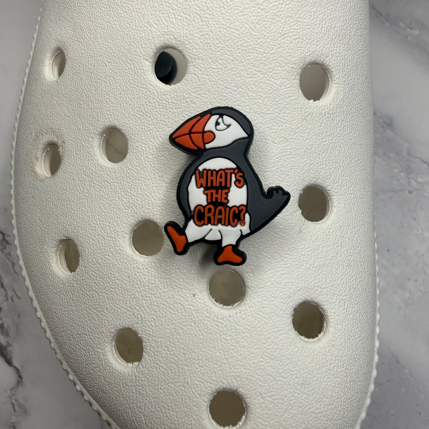 What's the craic Ireland shoe charm