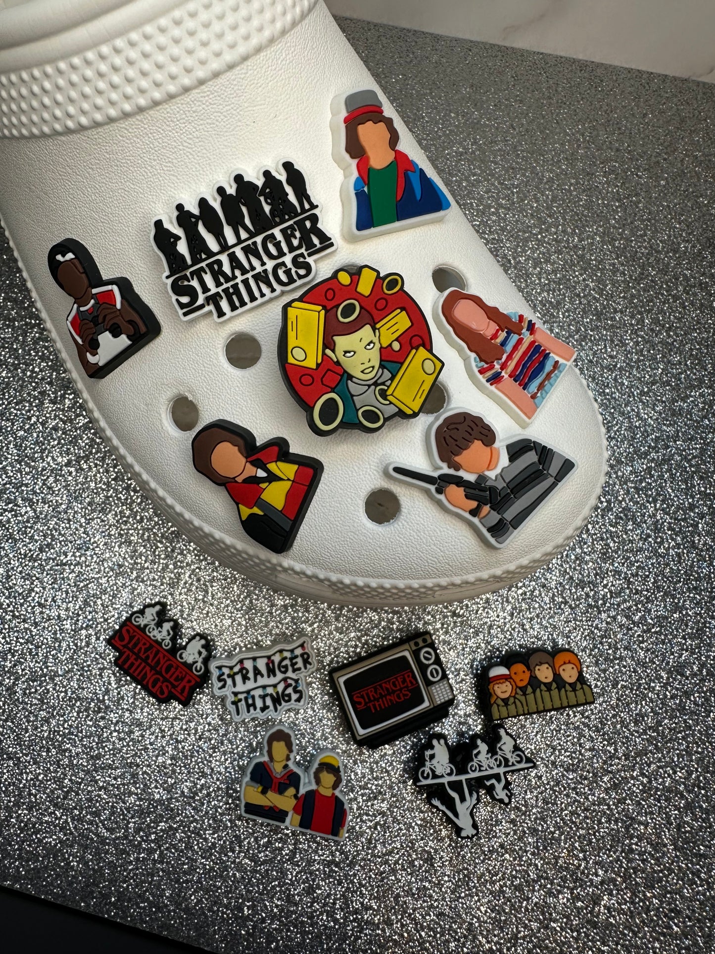 Stranger shoe charm collection