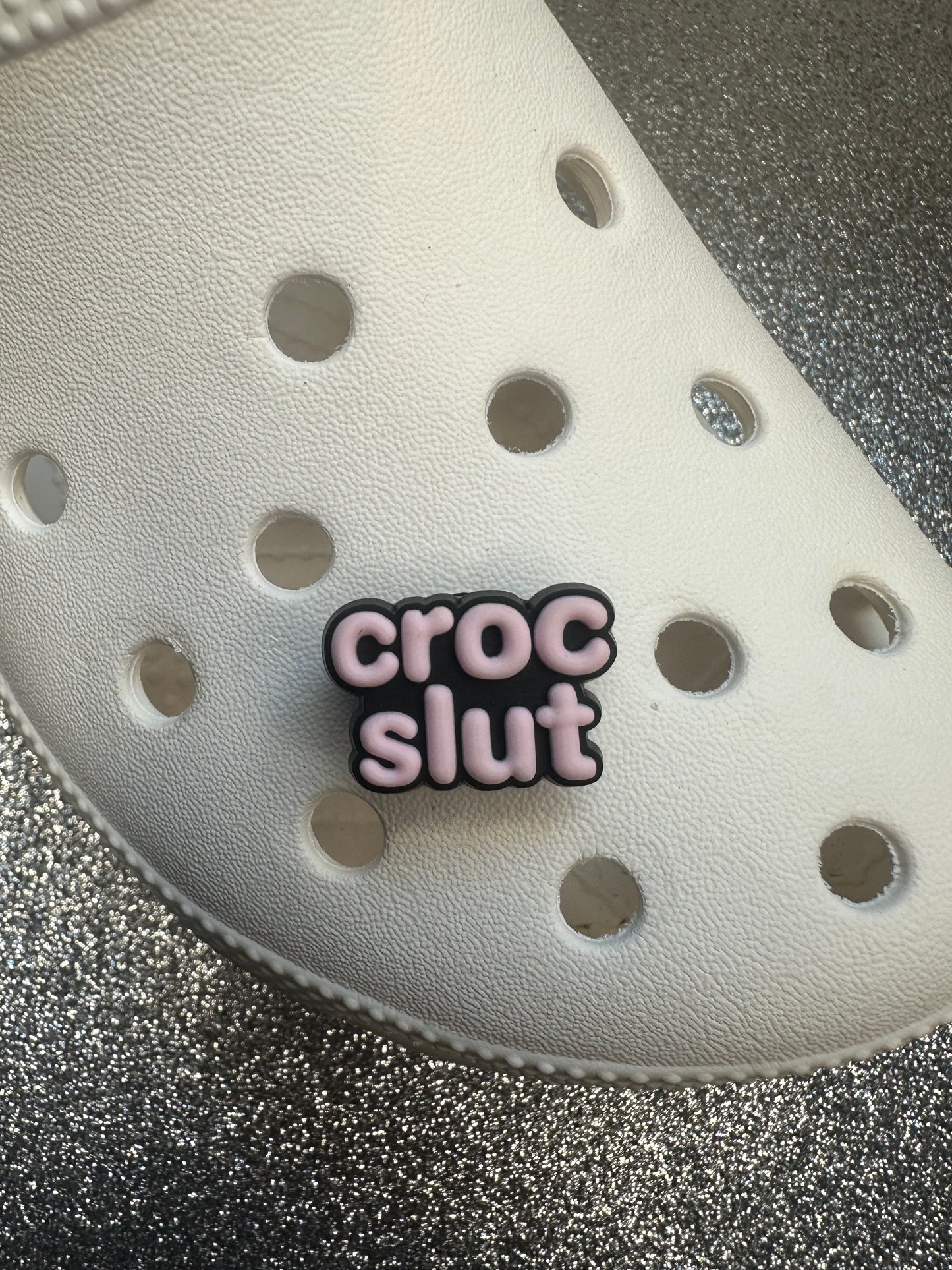 Croc slut shoe charms