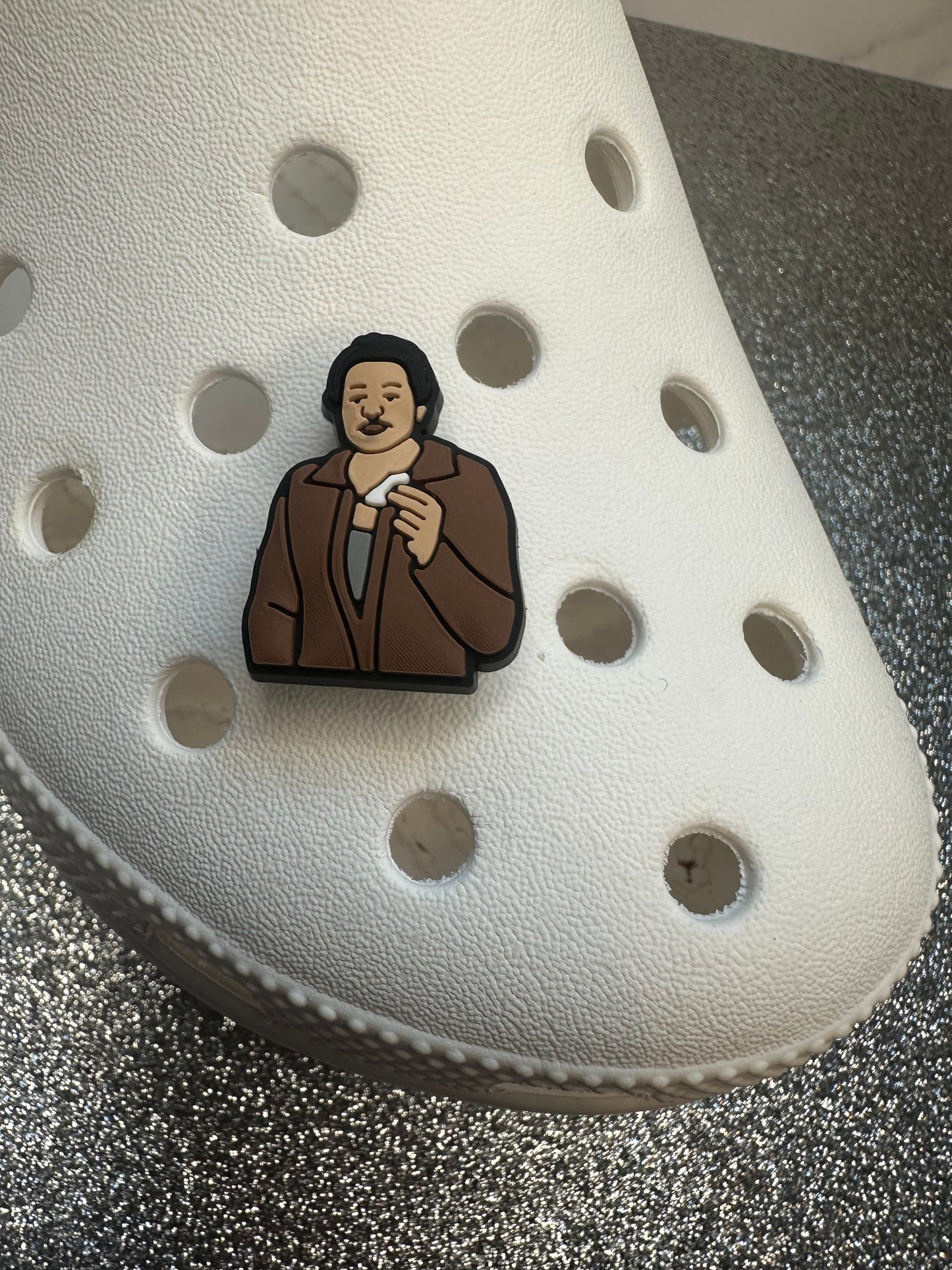 Pedro Pascal shoe charm collection